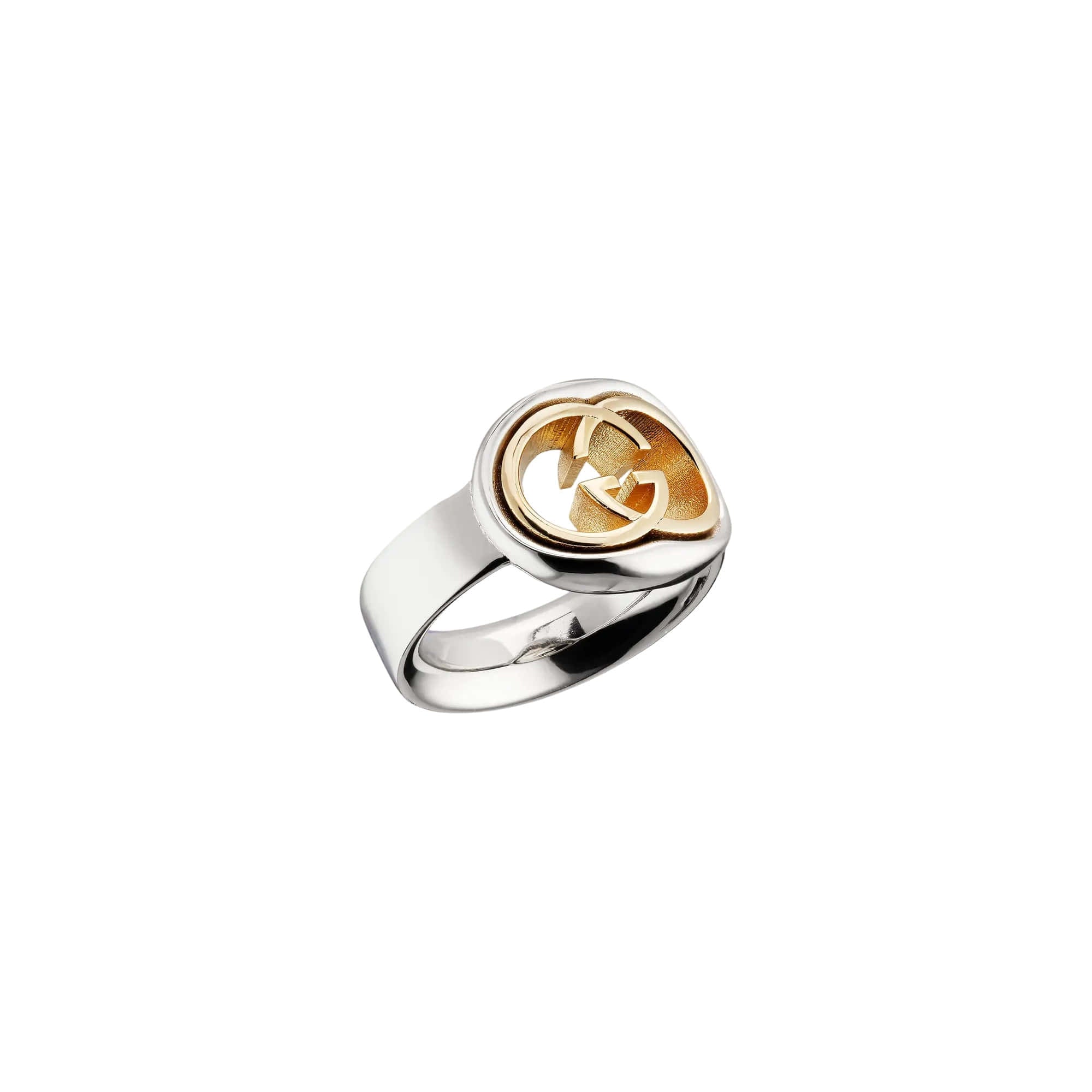 Gucci Interlocking Cut-out Ring