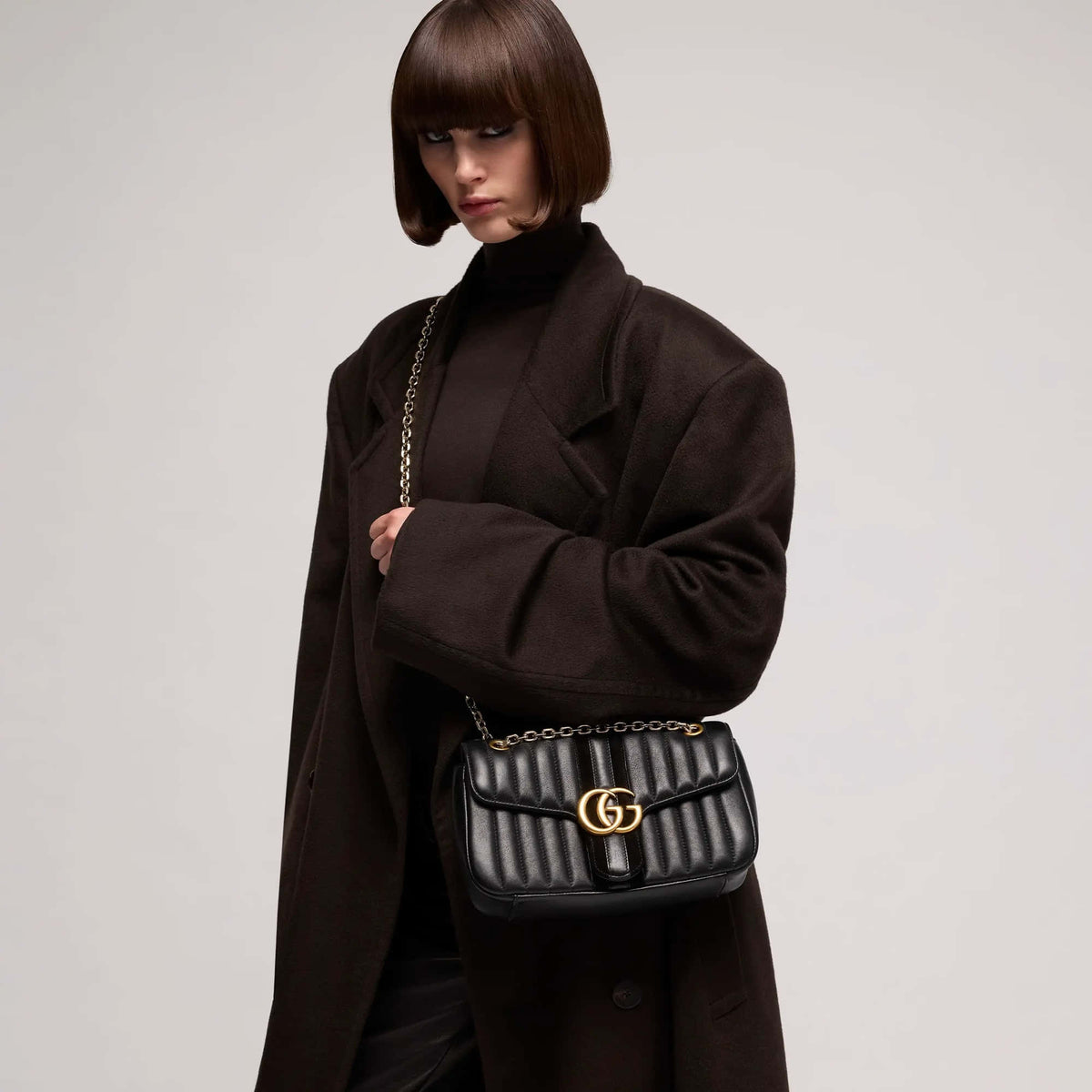 Gucci Jetset GG Marmont Medium Shoulder Bag