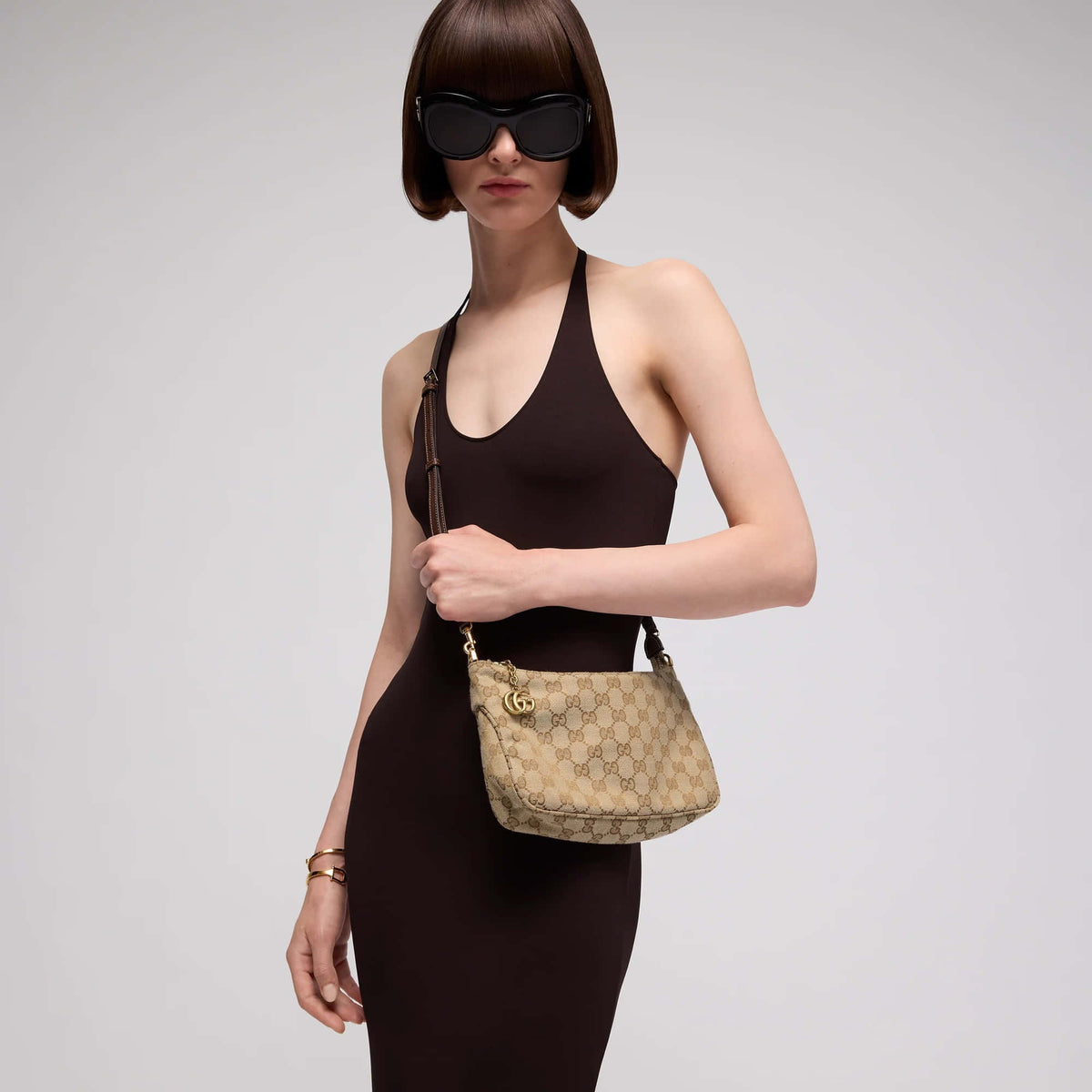 Gucci Lady Lunetta Chain Small Shoulder Bag