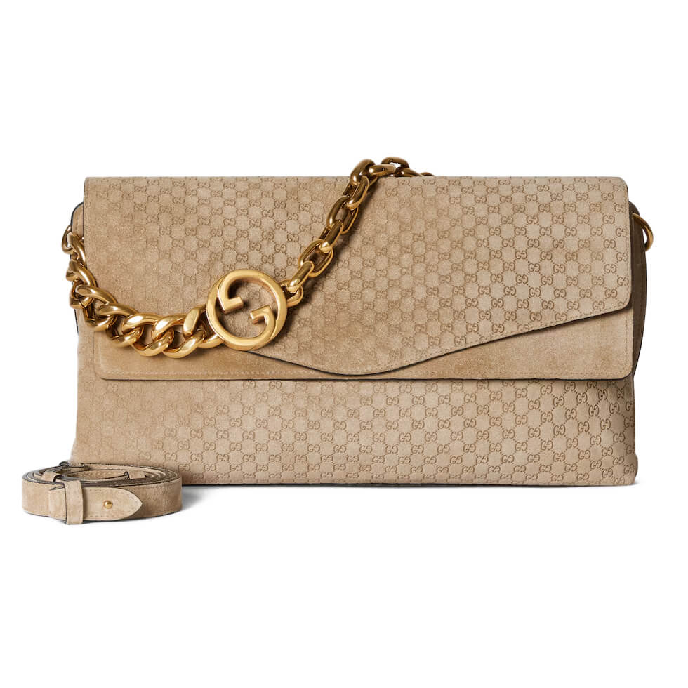 Gucci Large Shoulder Bag With Chain