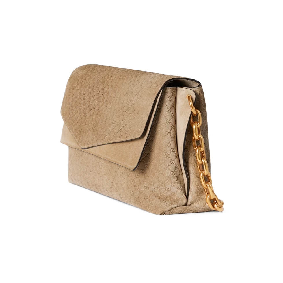 Gucci Large Shoulder Bag With Chain