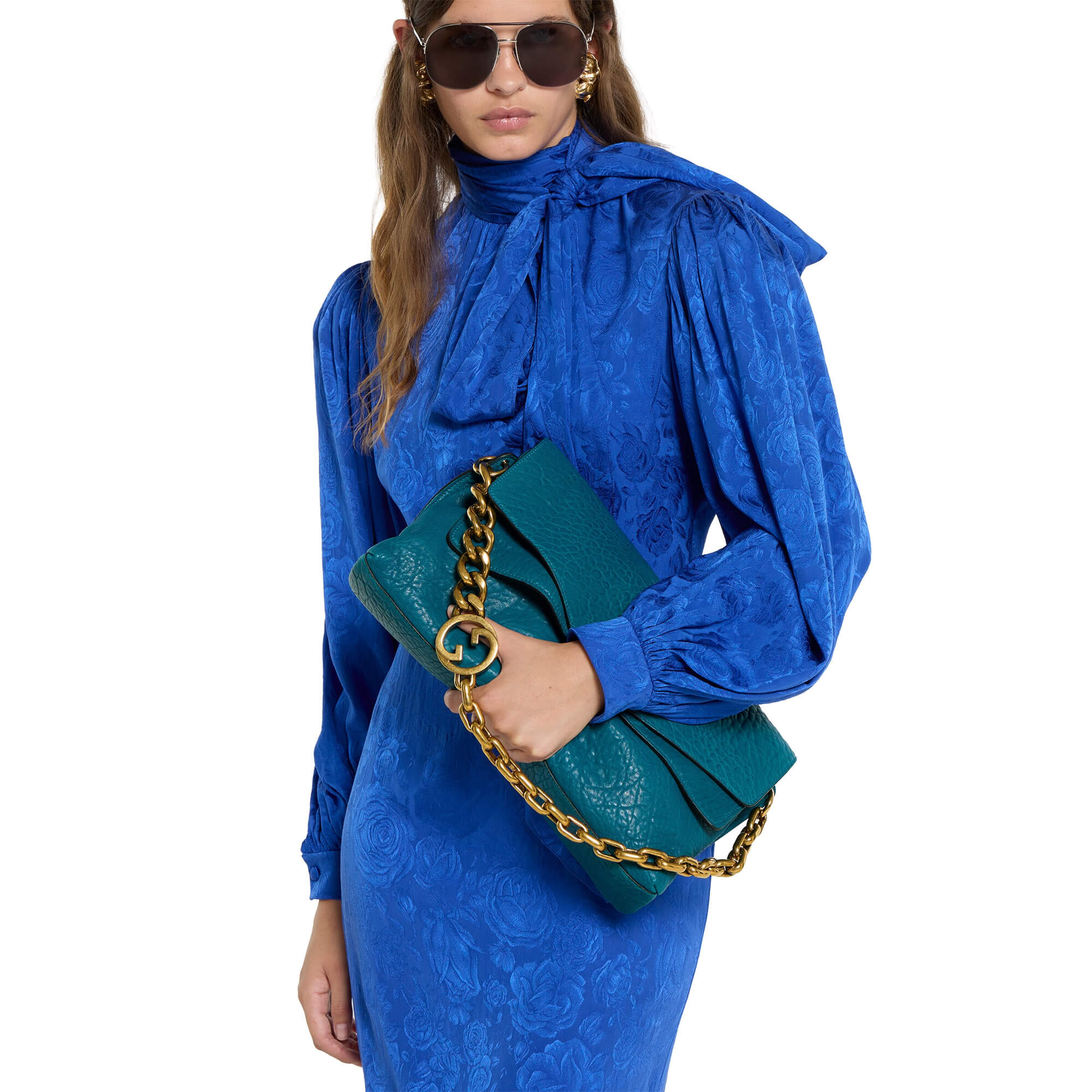 Gucci Large Shoulder Bag With Chain