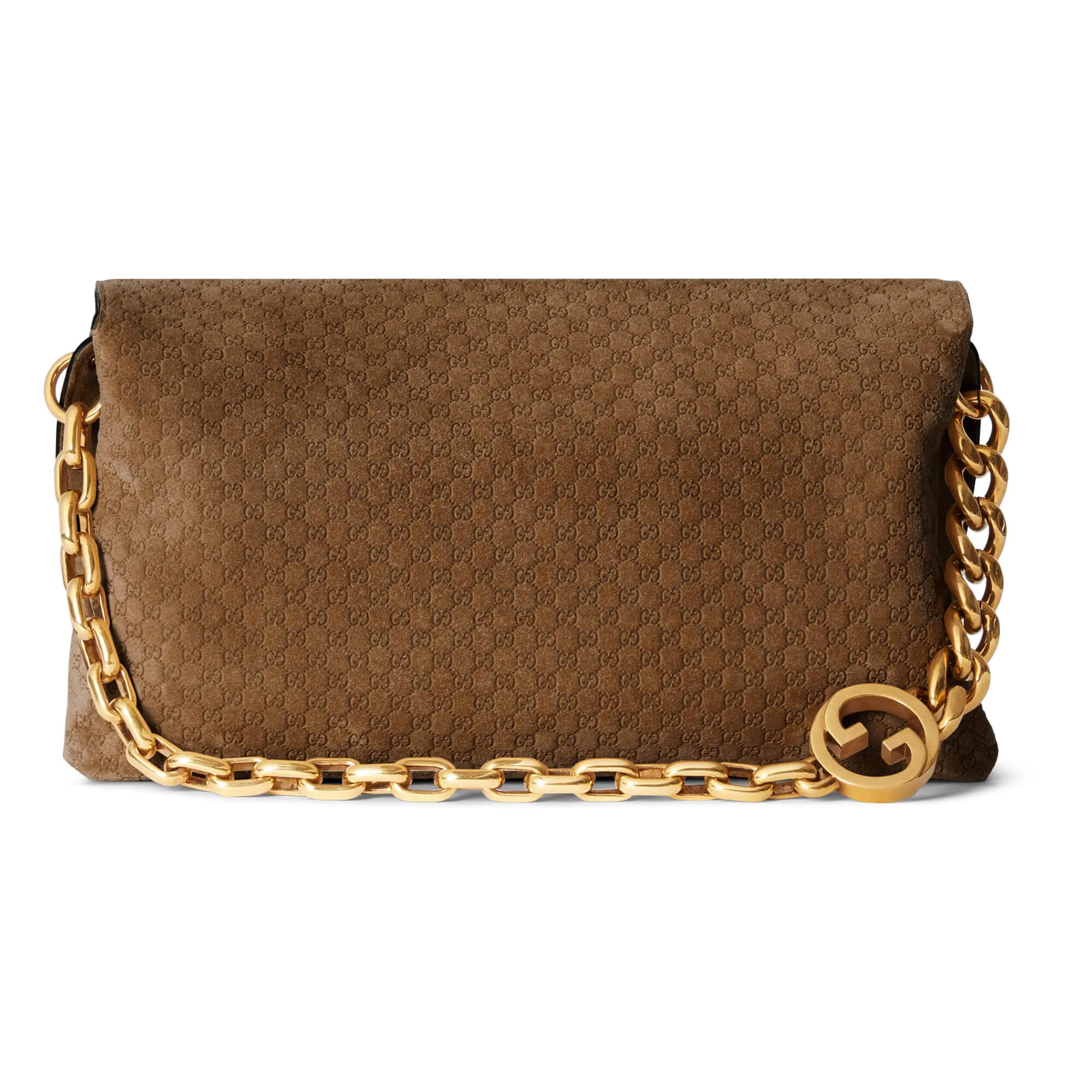 Gucci Large Shoulder Bag With Chain