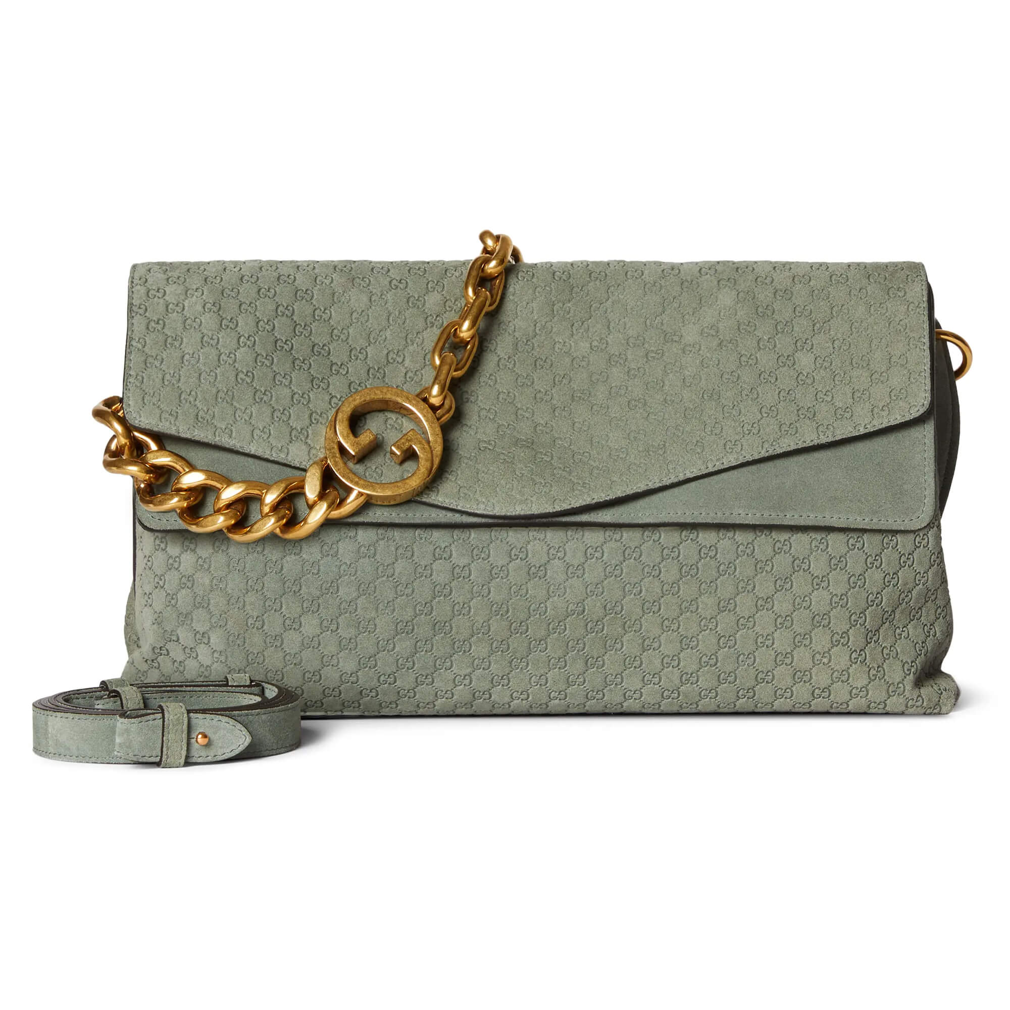 Gucci Large Shoulder Bag With Chain