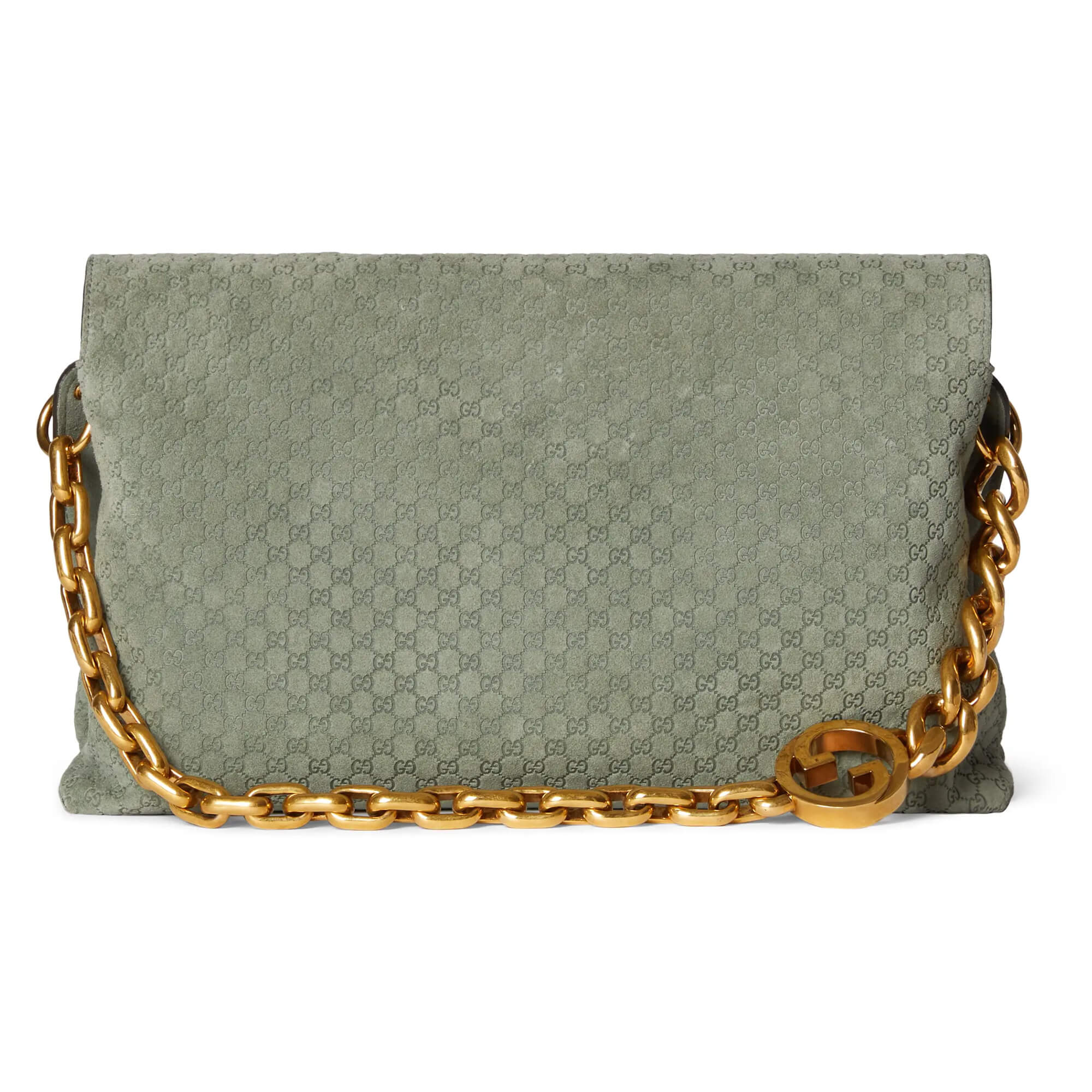 Gucci Large Shoulder Bag With Chain