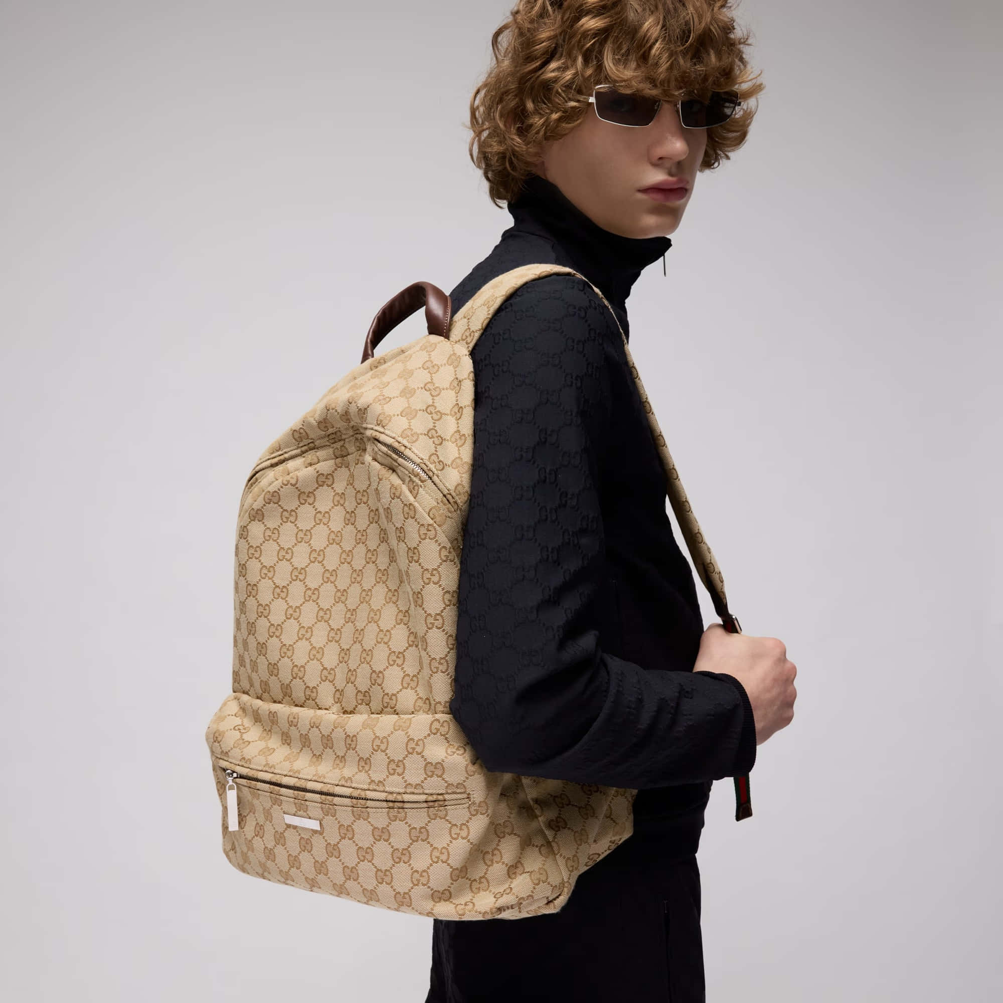 Gucci Large Tag Backpack
