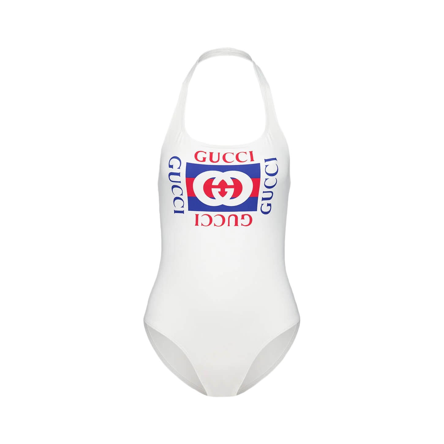 Gucci Logo Sparkling Jersey Swimsuit