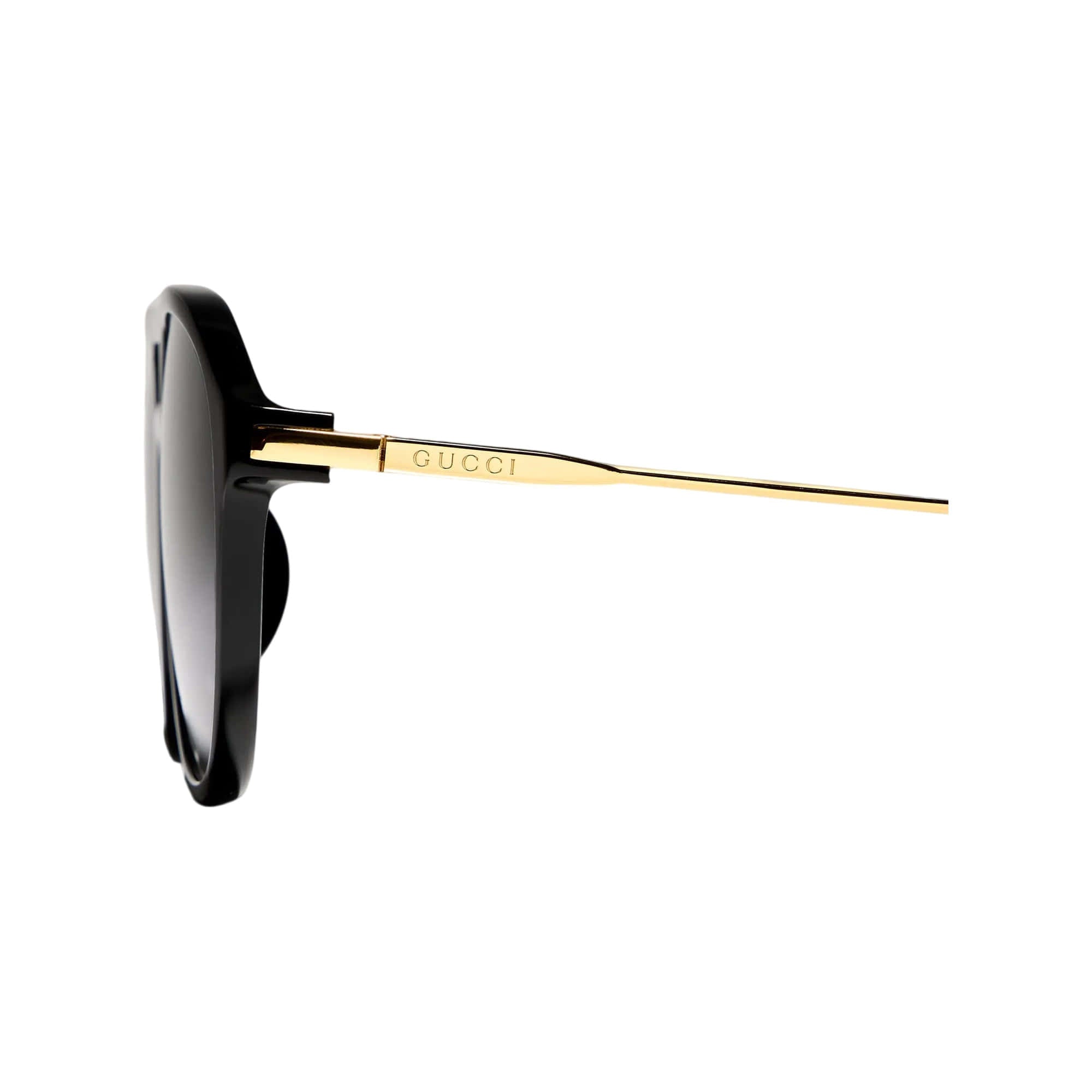 Gucci Low Nose Bridge Fit Navigator Sunglasses