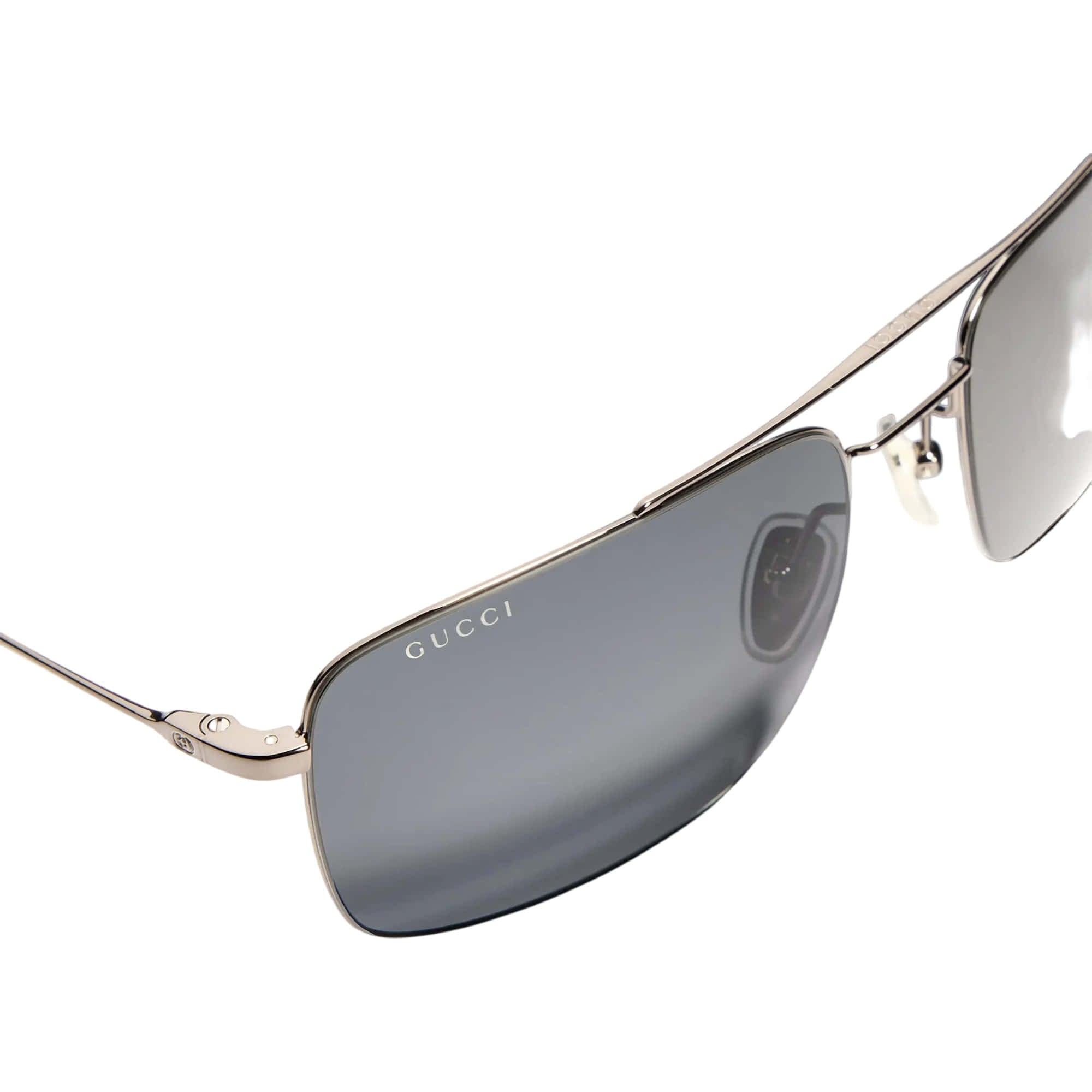 Gucci Low Nose Bridge Fit Navigator Sunglasses