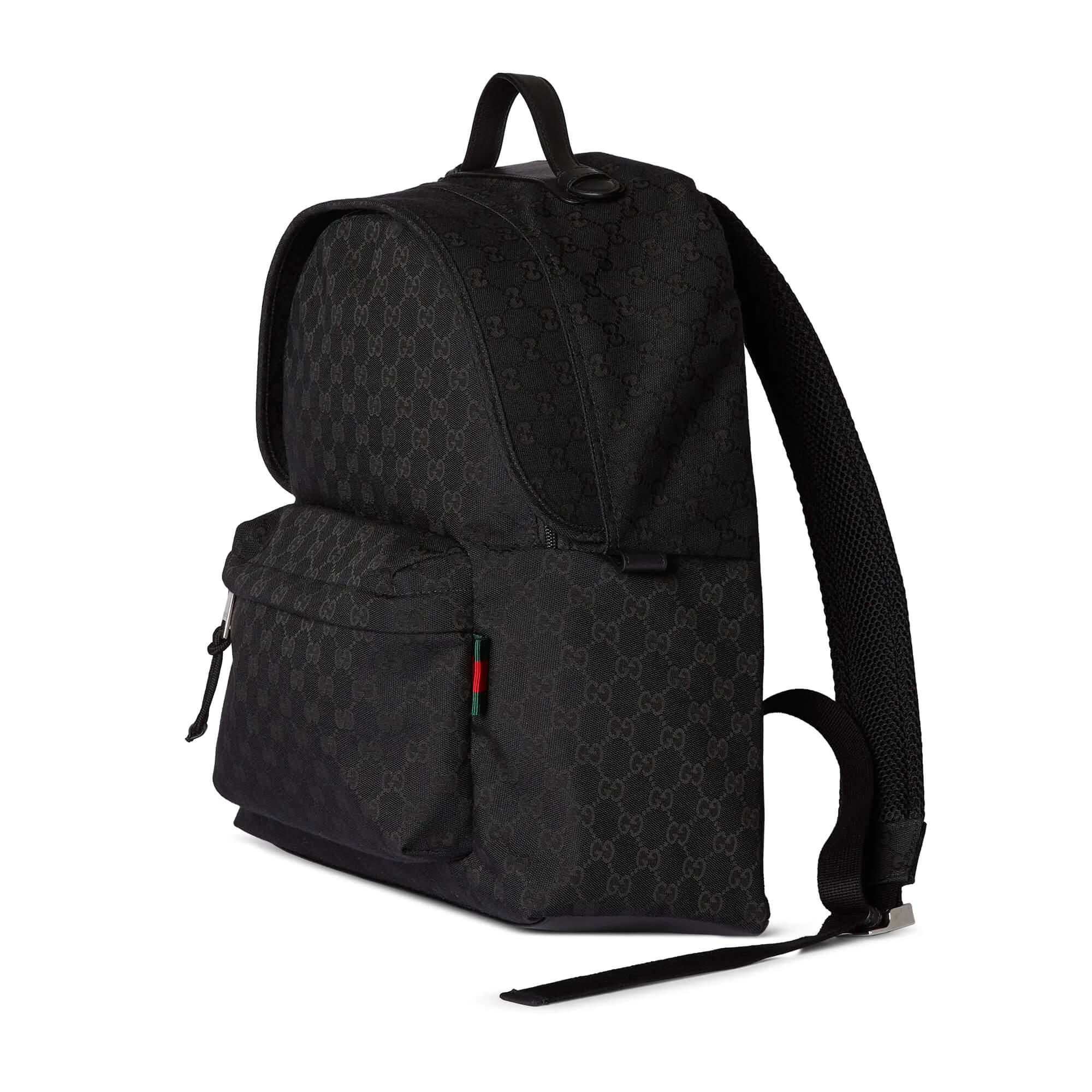 Gucci Medium GG Backpack With Web