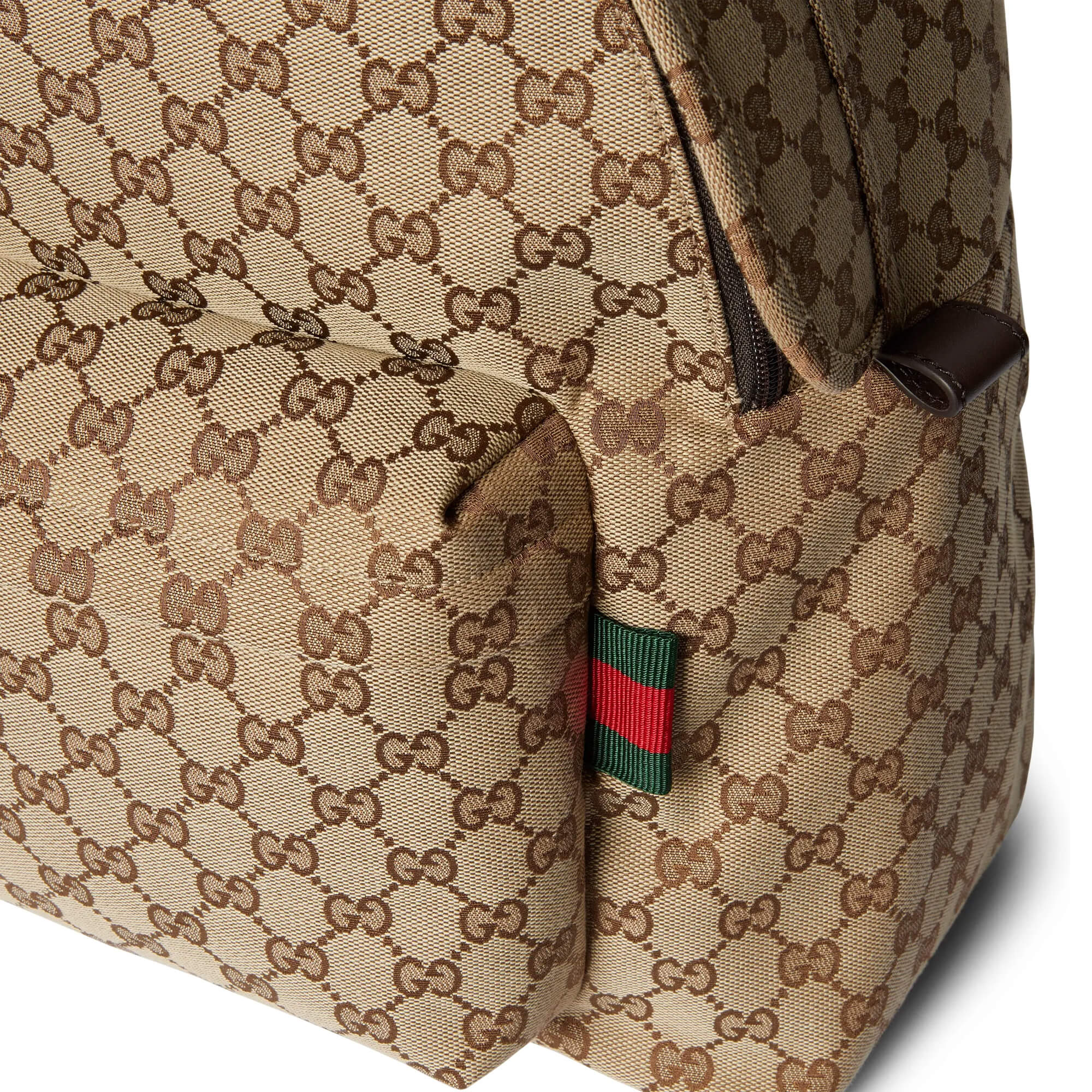Gucci Medium GG Backpack With Web