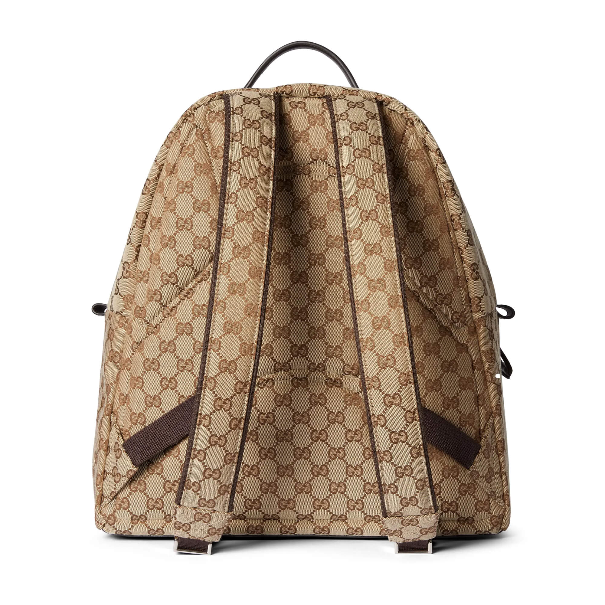 Gucci Medium GG Backpack With Web