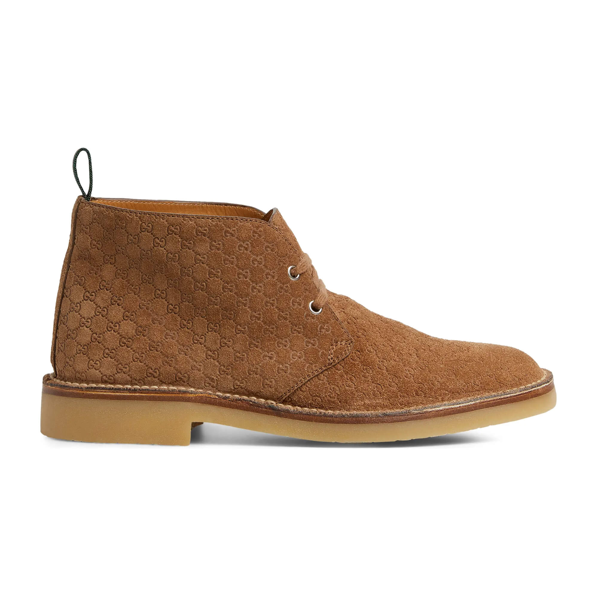 Gucci Men's Ankle Boot With Web