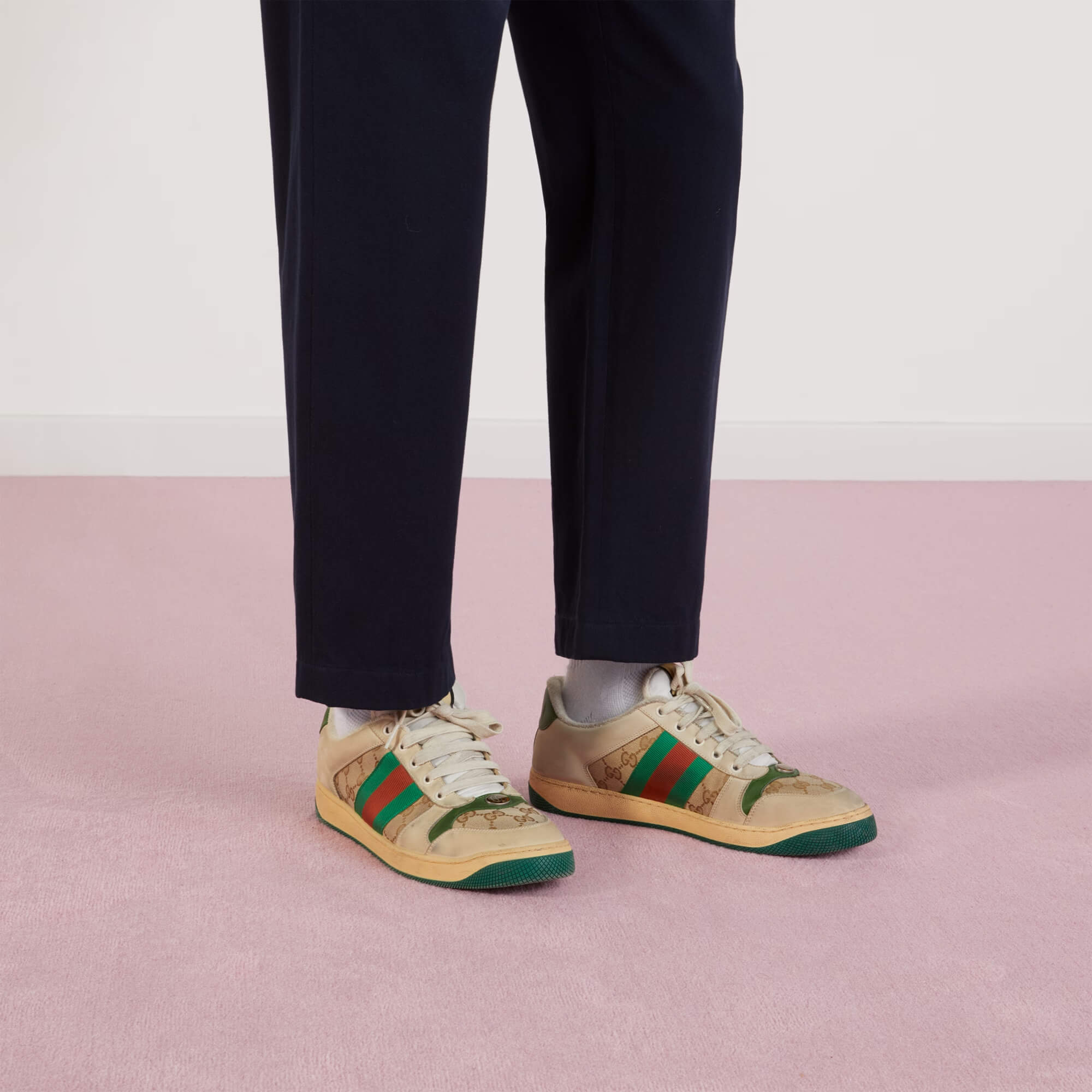 Gucci Men's Screener GG Sneaker