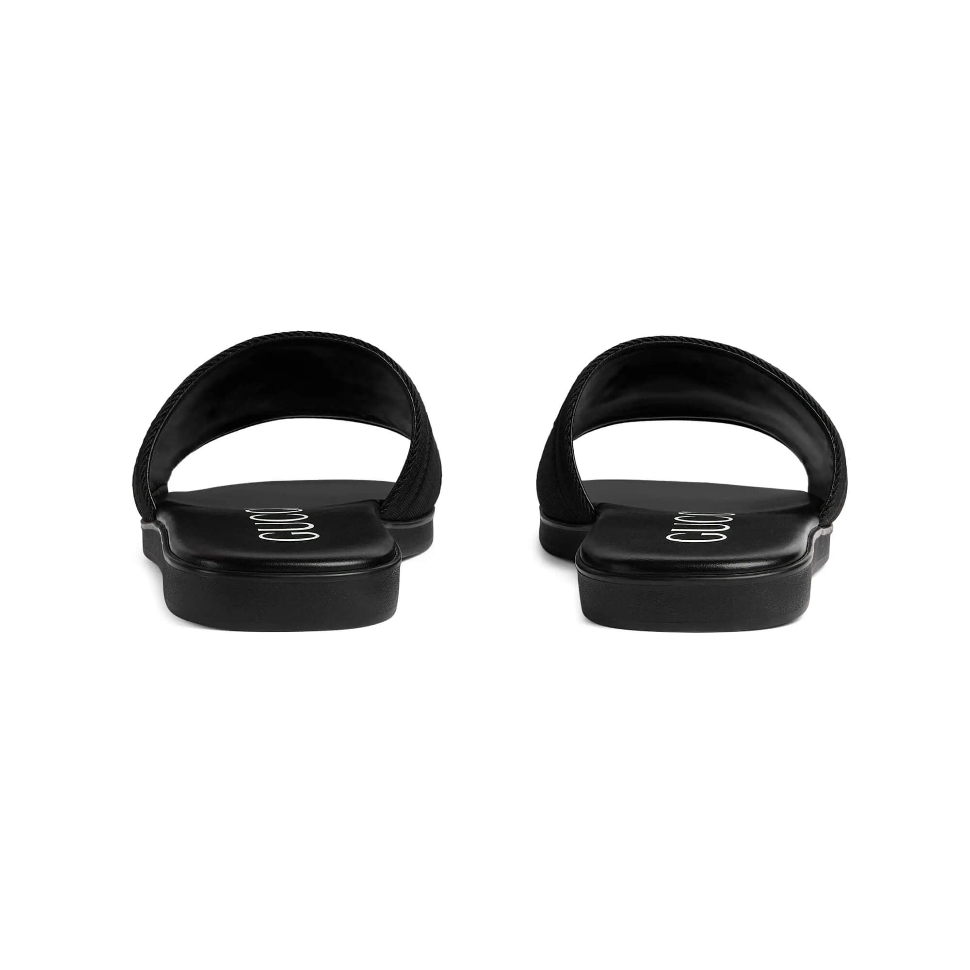 Gucci Men's Slide Sandal With Tonal Logo