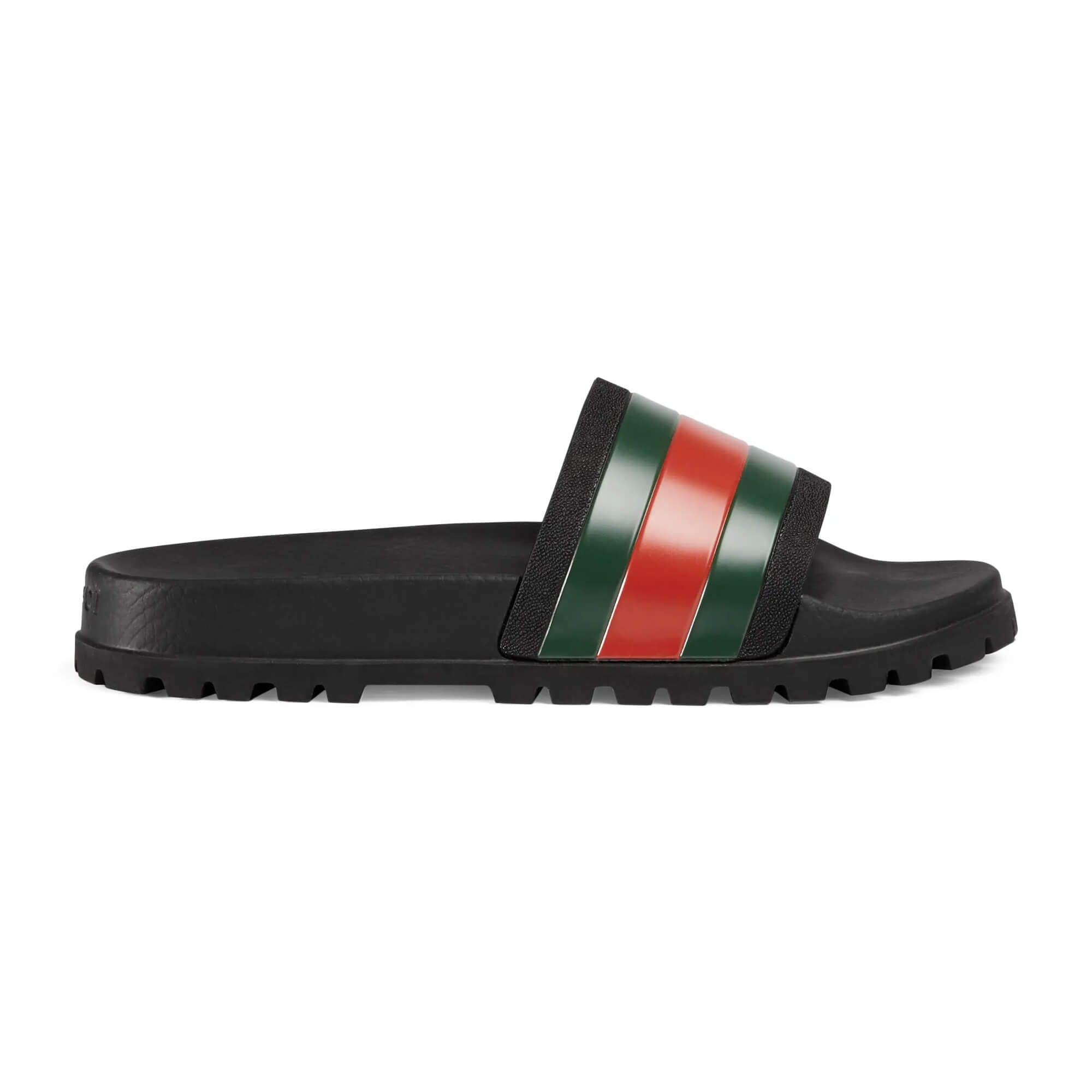 Gucci Men's Slide Sandal With Web