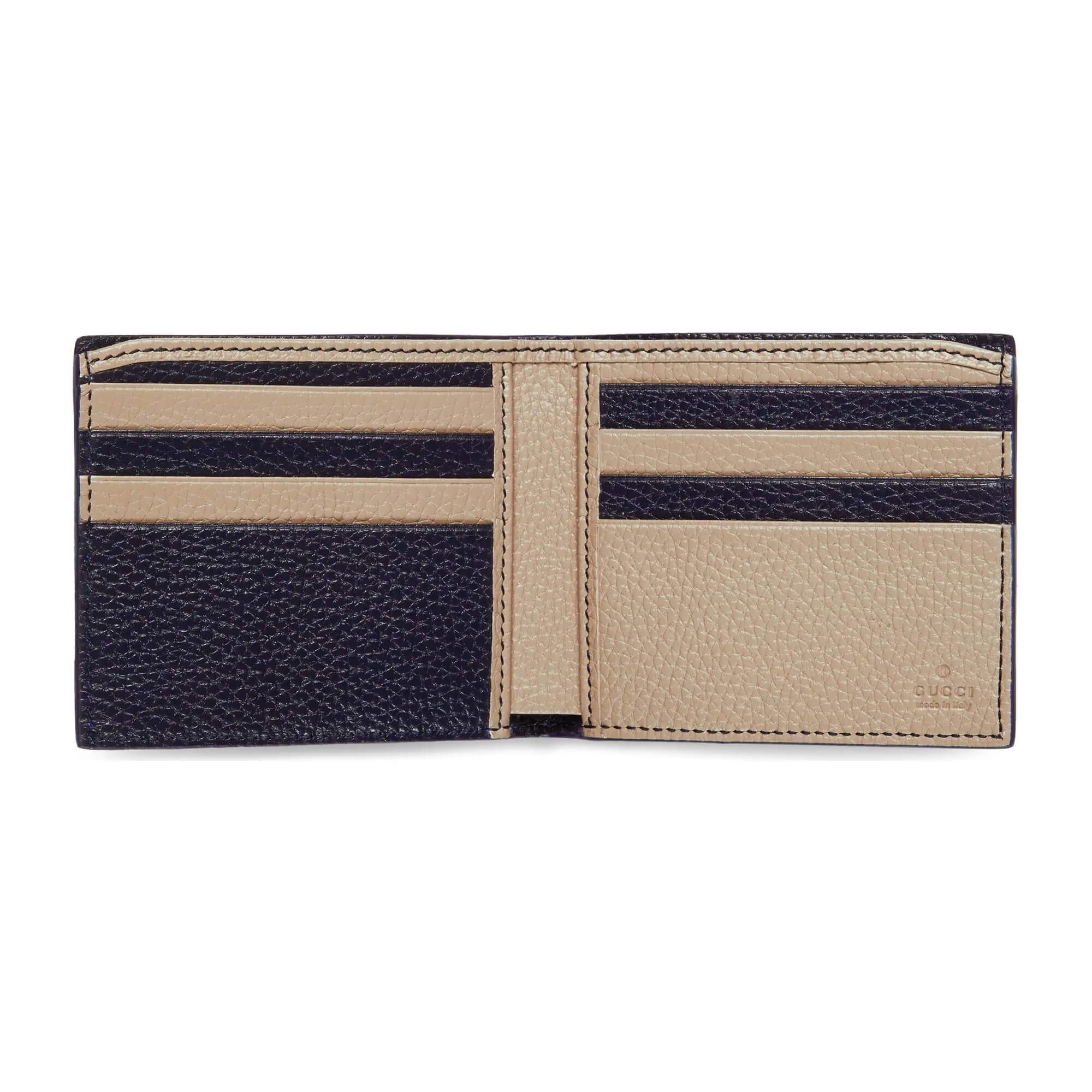 Gucci Oatmeal Interior Bi-fold Wallet