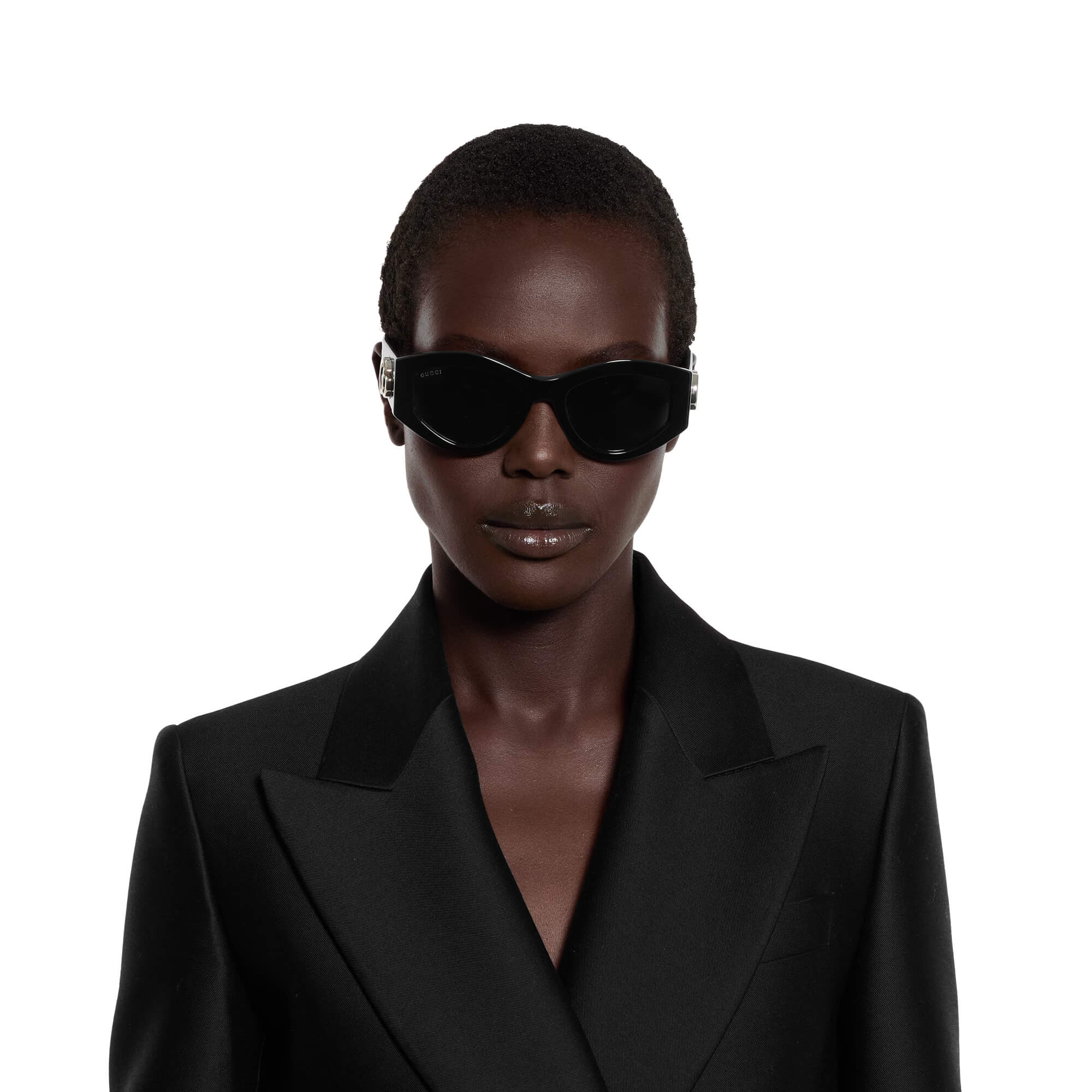 Gucci Oval Frame Sunglasses
