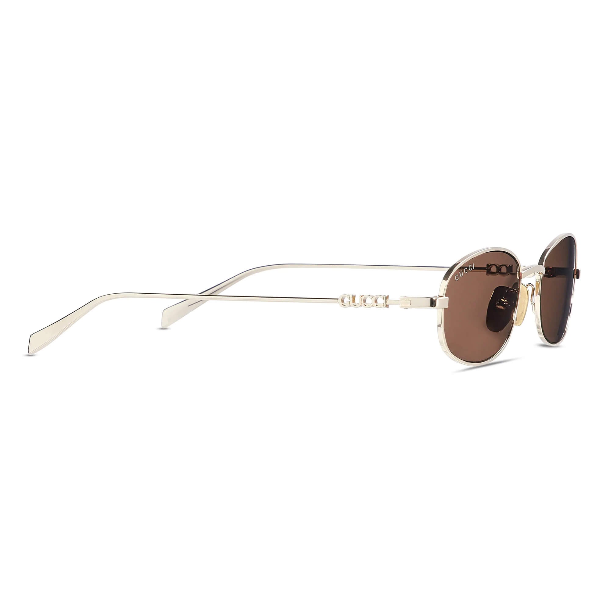 Gucci Oval Frame Sunglasses