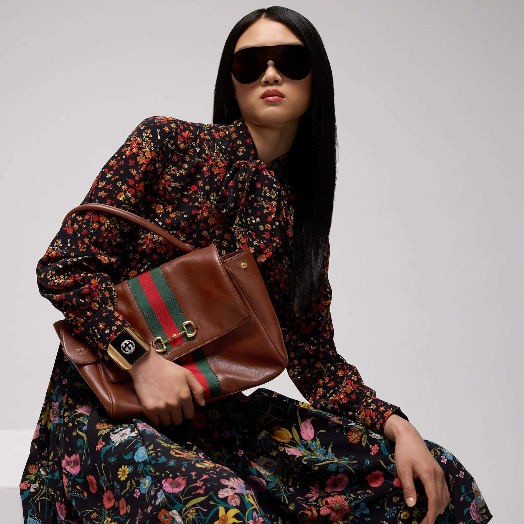 Gucci Paparazzo Medium Top Handle Bag