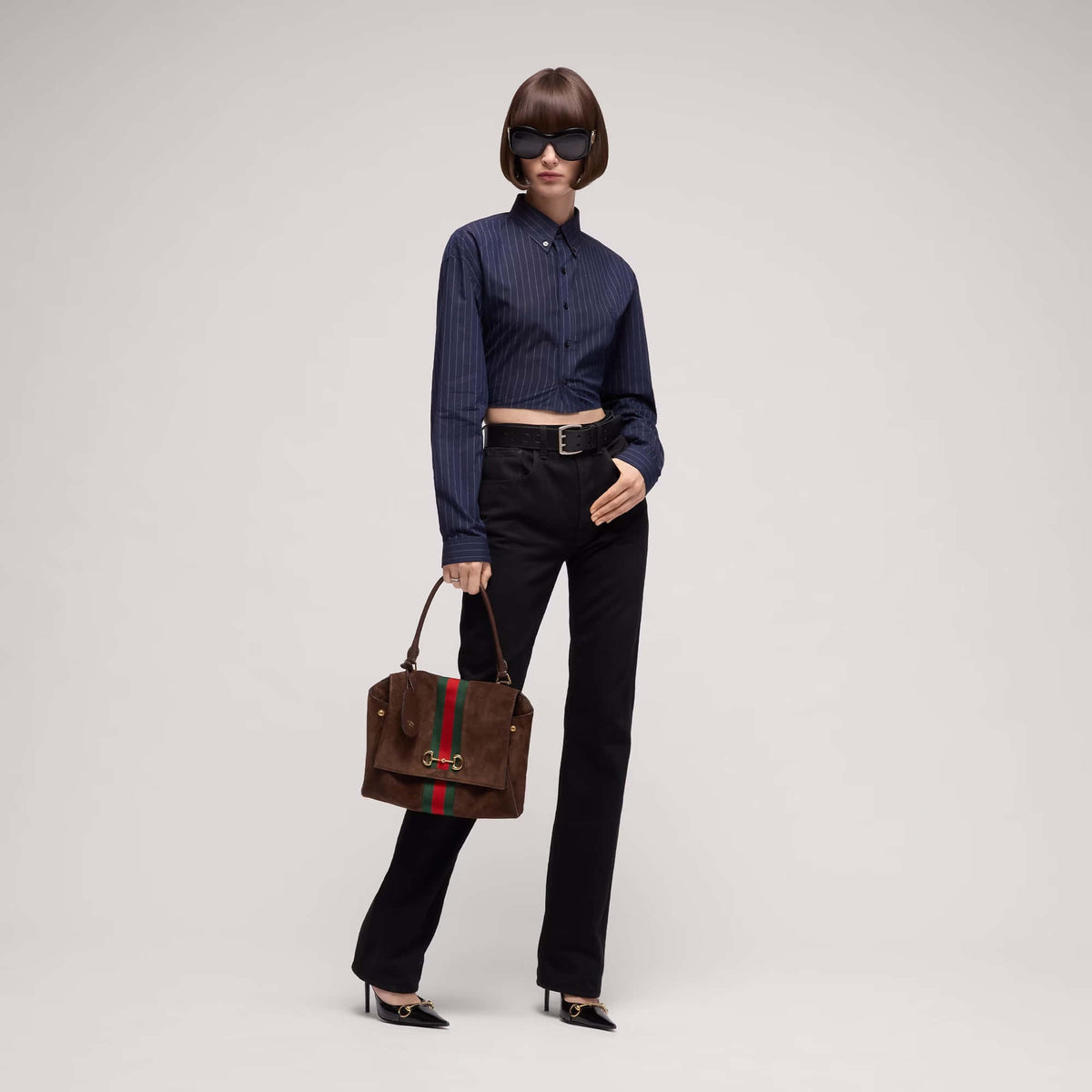 Gucci Paparazzo Medium Top Handle Bag