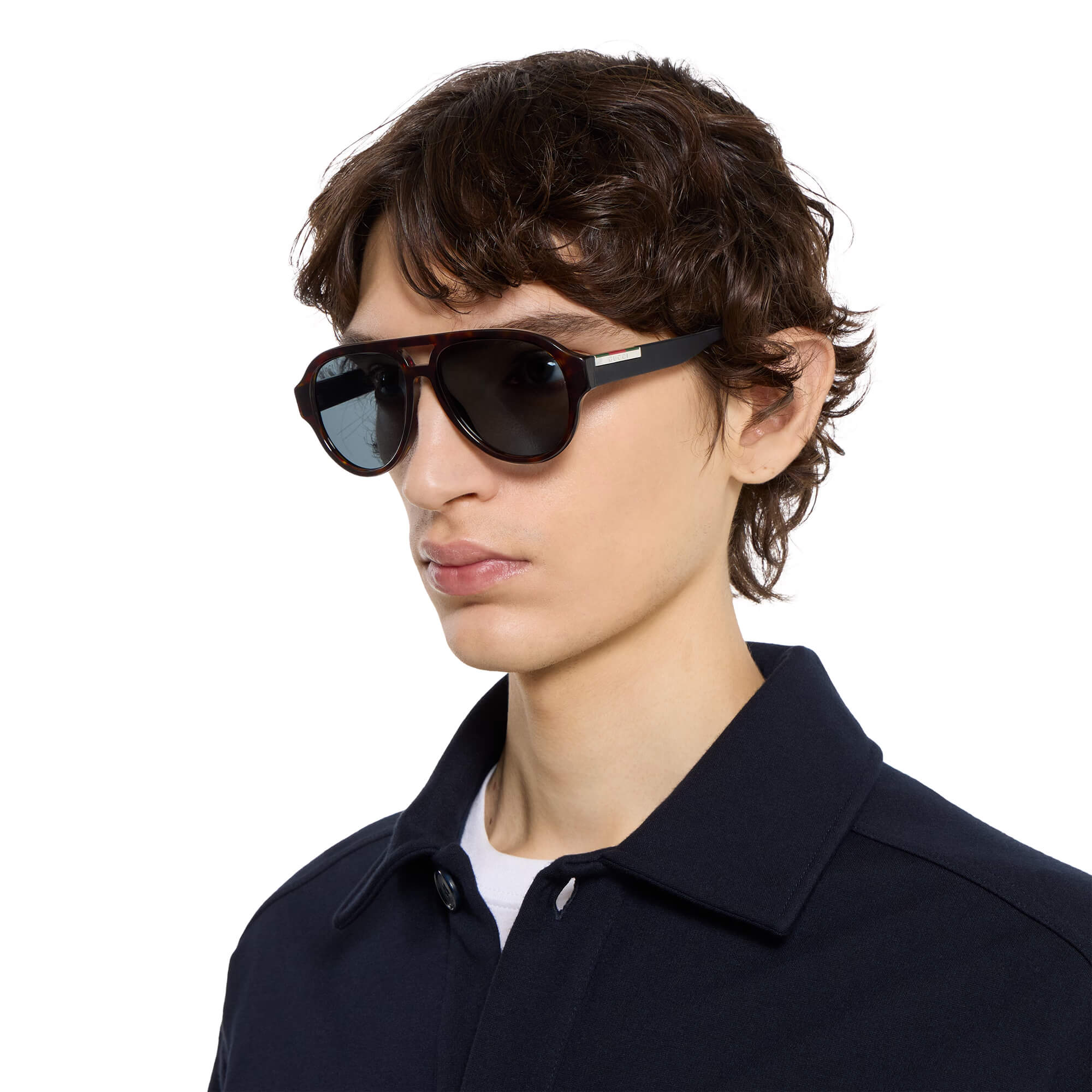 Gucci Pilot Sunglasses
