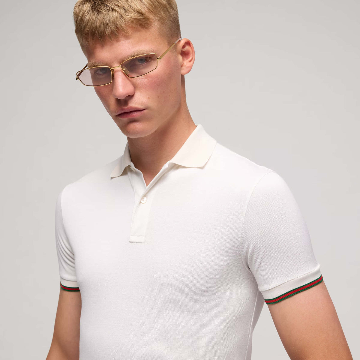 Gucci Polo Shirt With Web