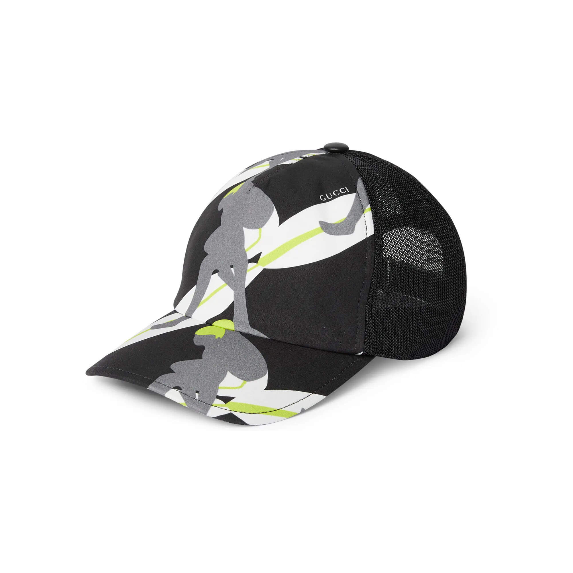 Gucci Printed Cotton Canvas Baseball Hat