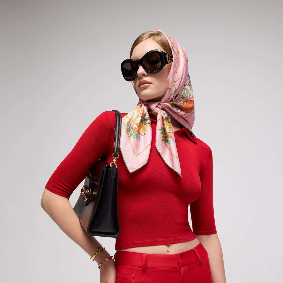 Gucci Printed GG Carré