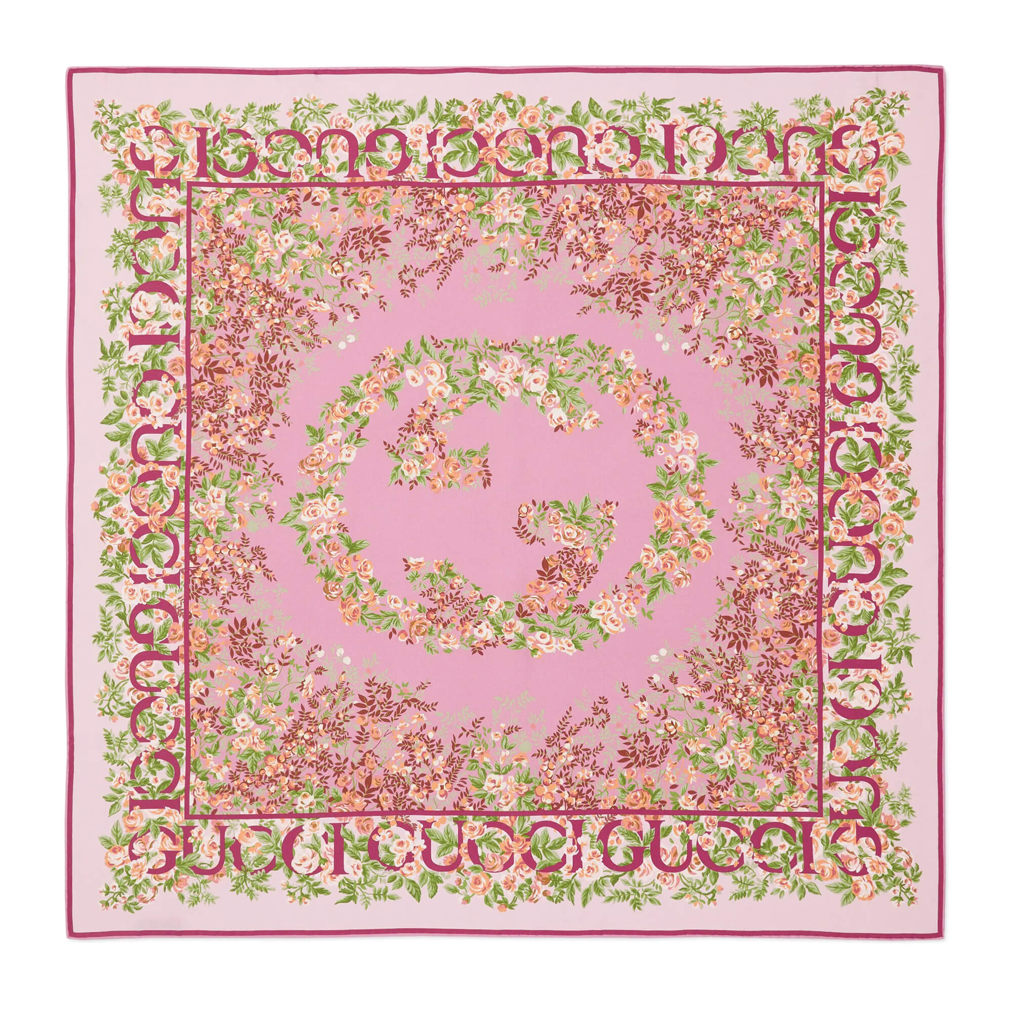 Gucci Printed Silk Carré