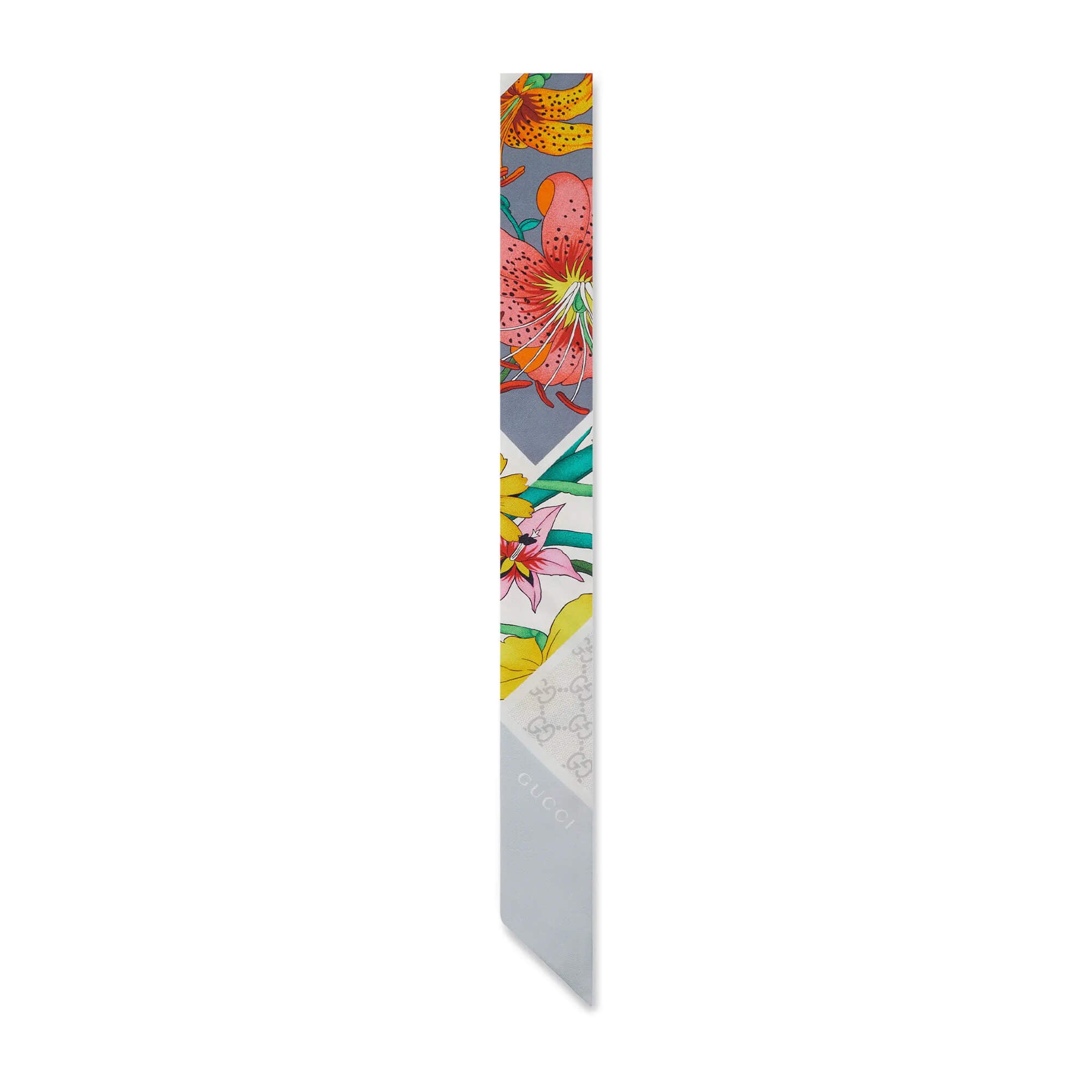 Gucci Printed Silk Ribbon
