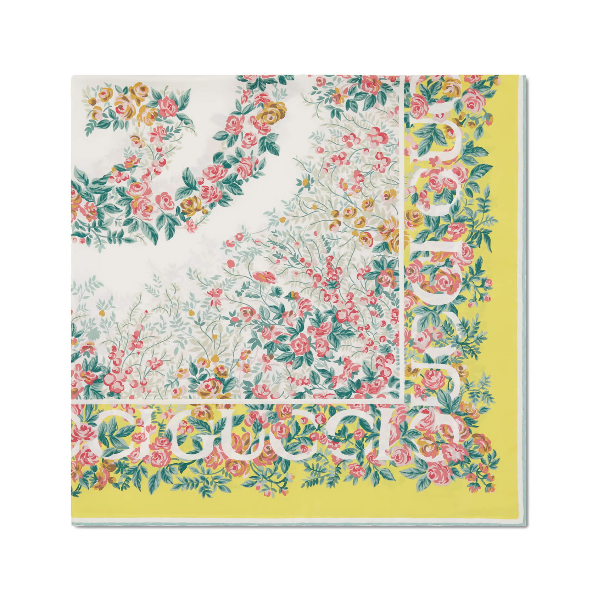 Gucci Printed Silk Twill Carré