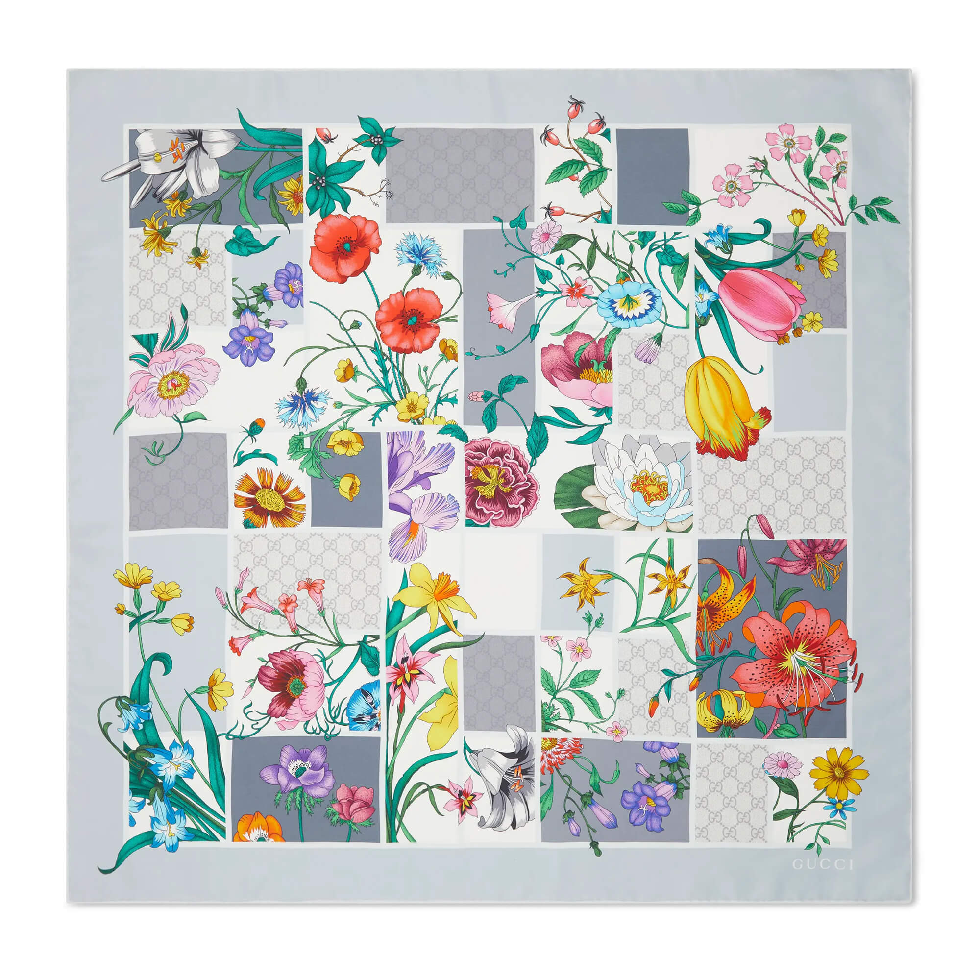 Gucci Printed Silk Twill Carré