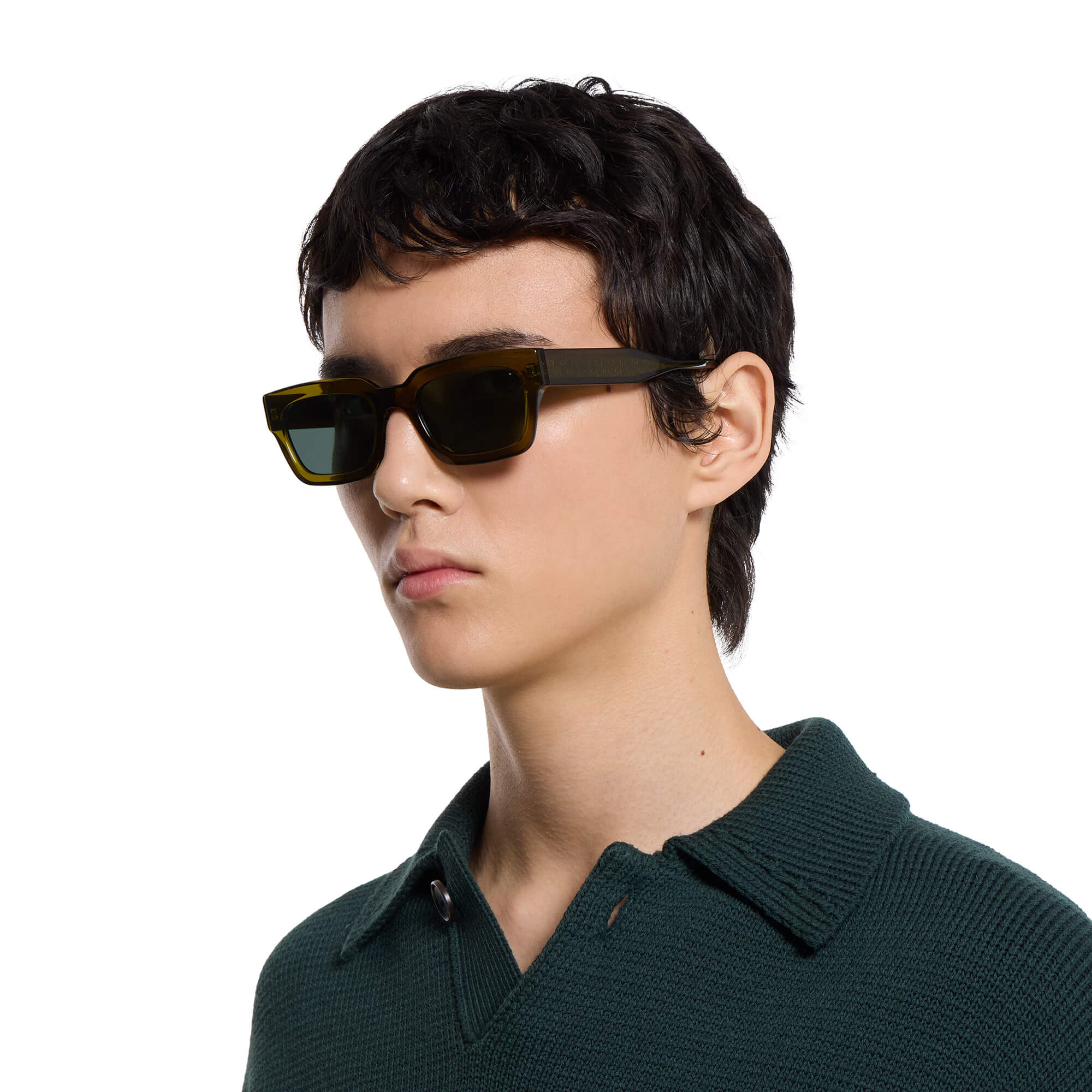 Gucci Rectangular Frame Sunglasses