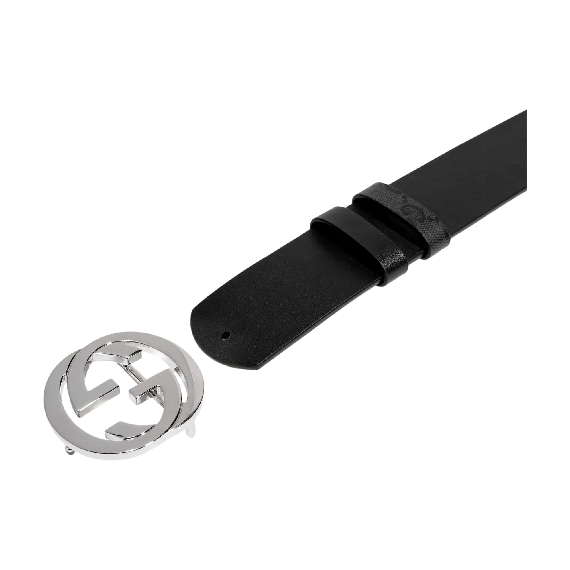 Gucci Reversible Belt With Interlocking G Buckle