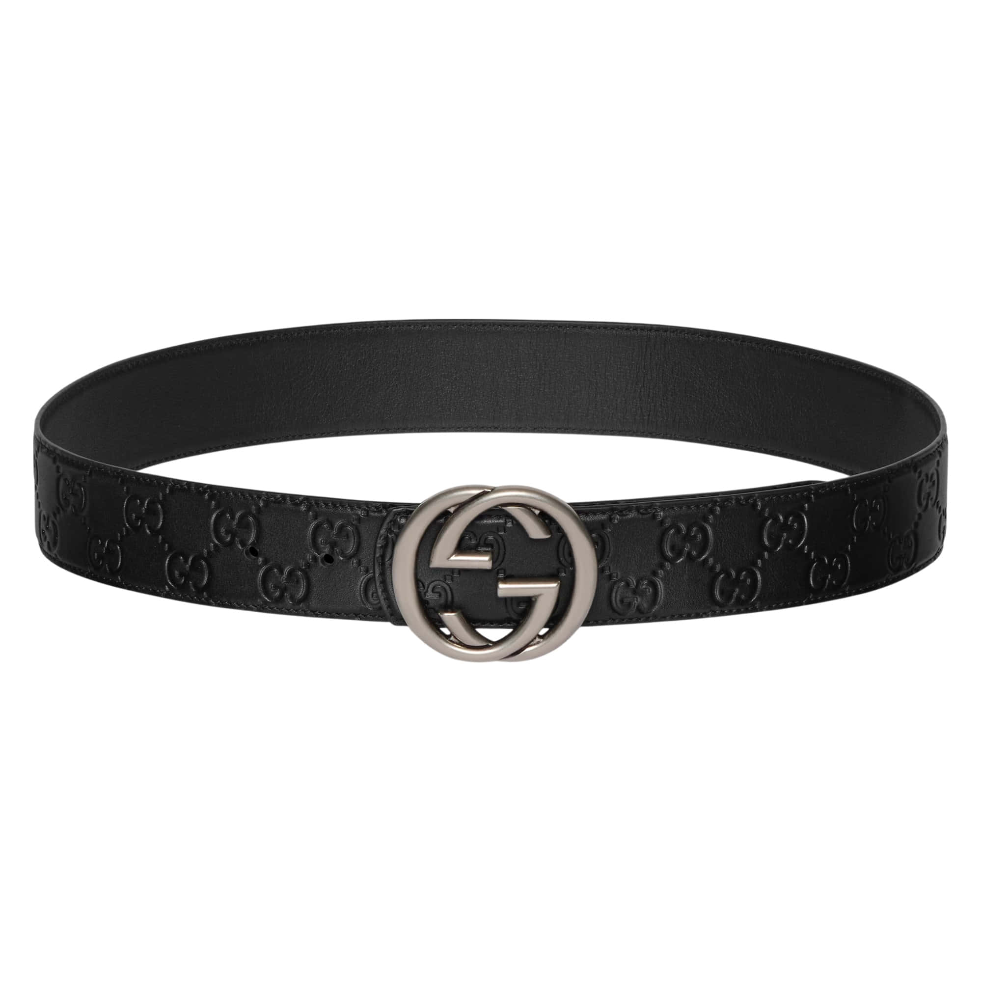 Gucci Reversible Belt With Interlocking G Buckle