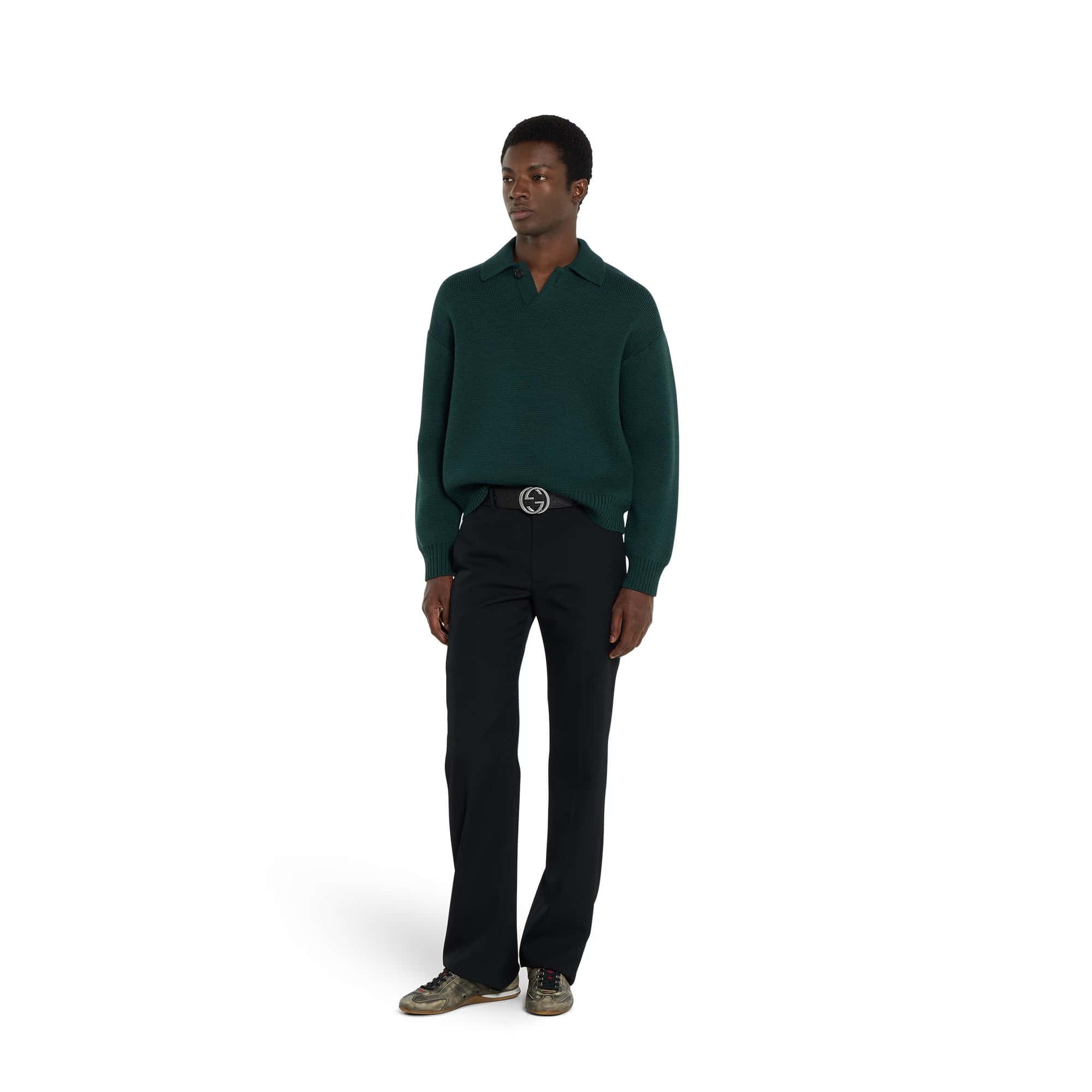 Gucci Reversible Belt With Interlocking G Buckle