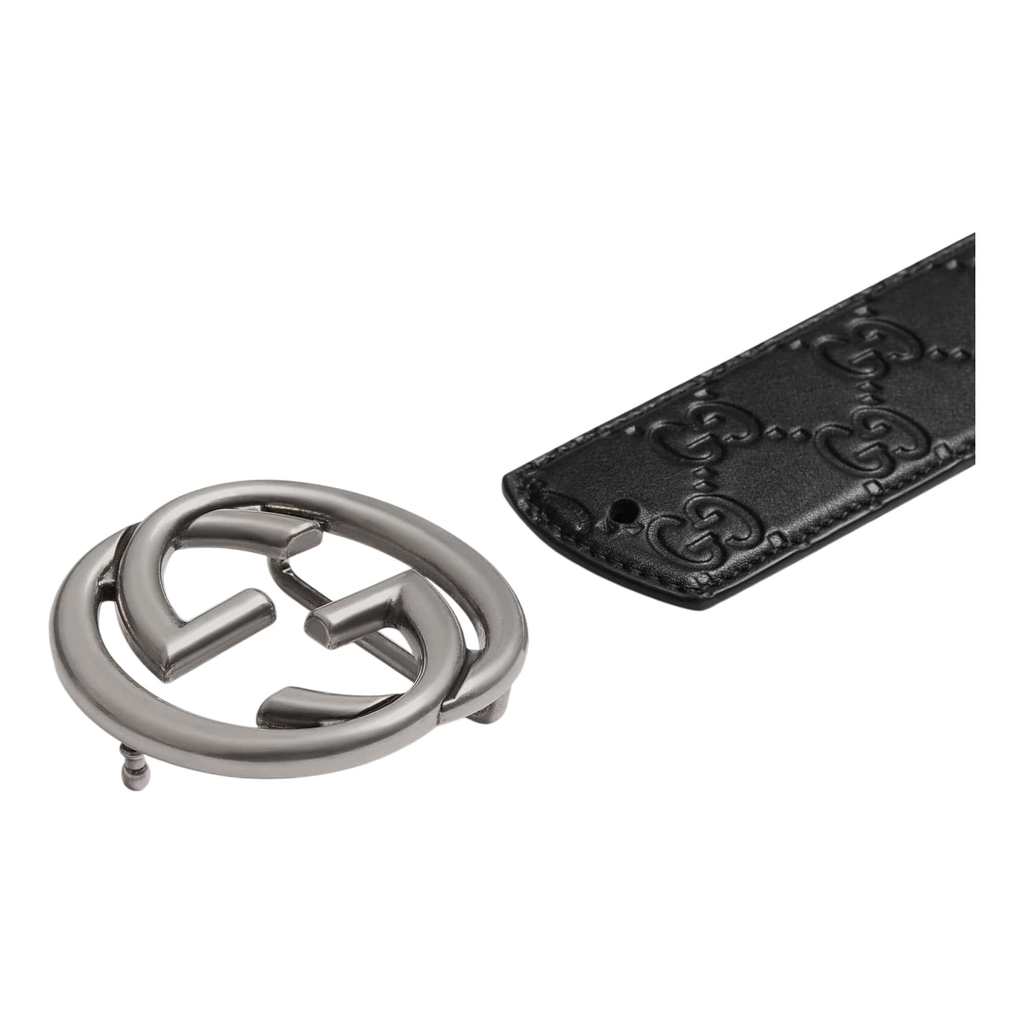 Gucci Reversible Belt With Interlocking G Buckle