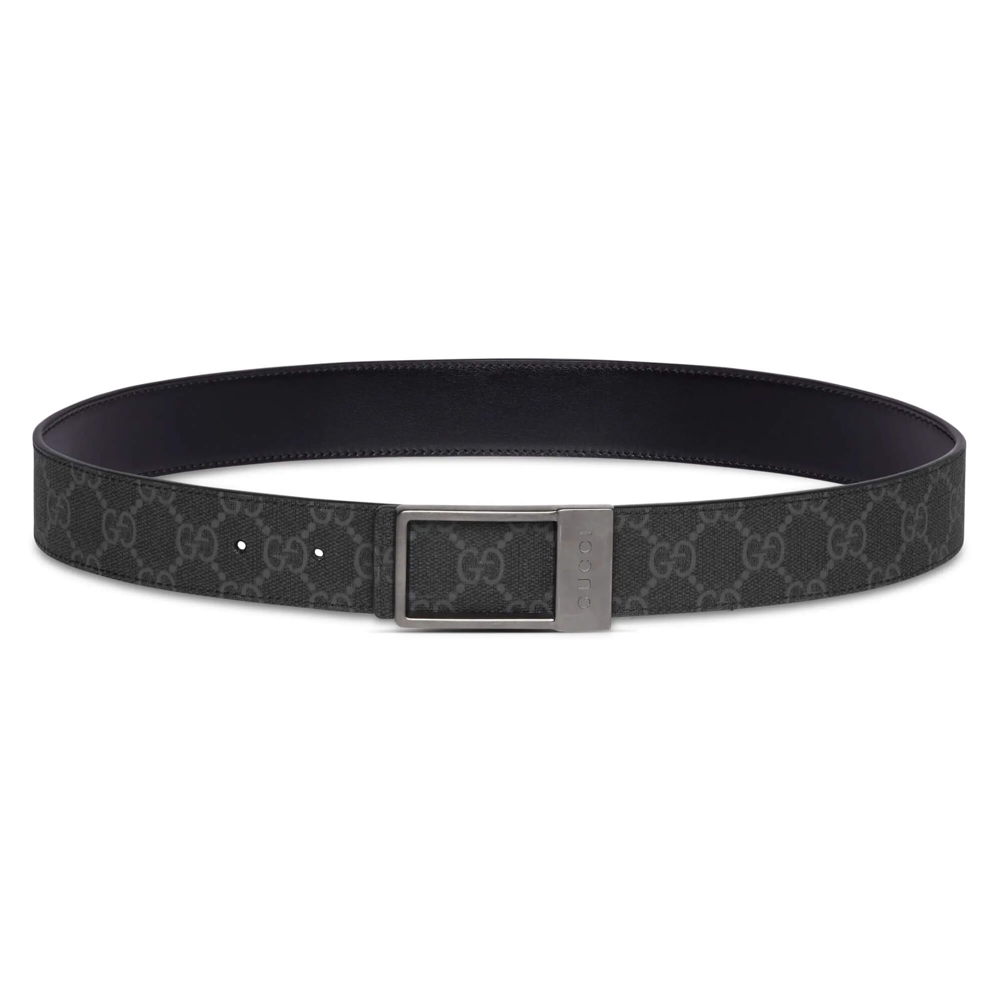 Gucci Reversible Belt With Rectangular Buckle