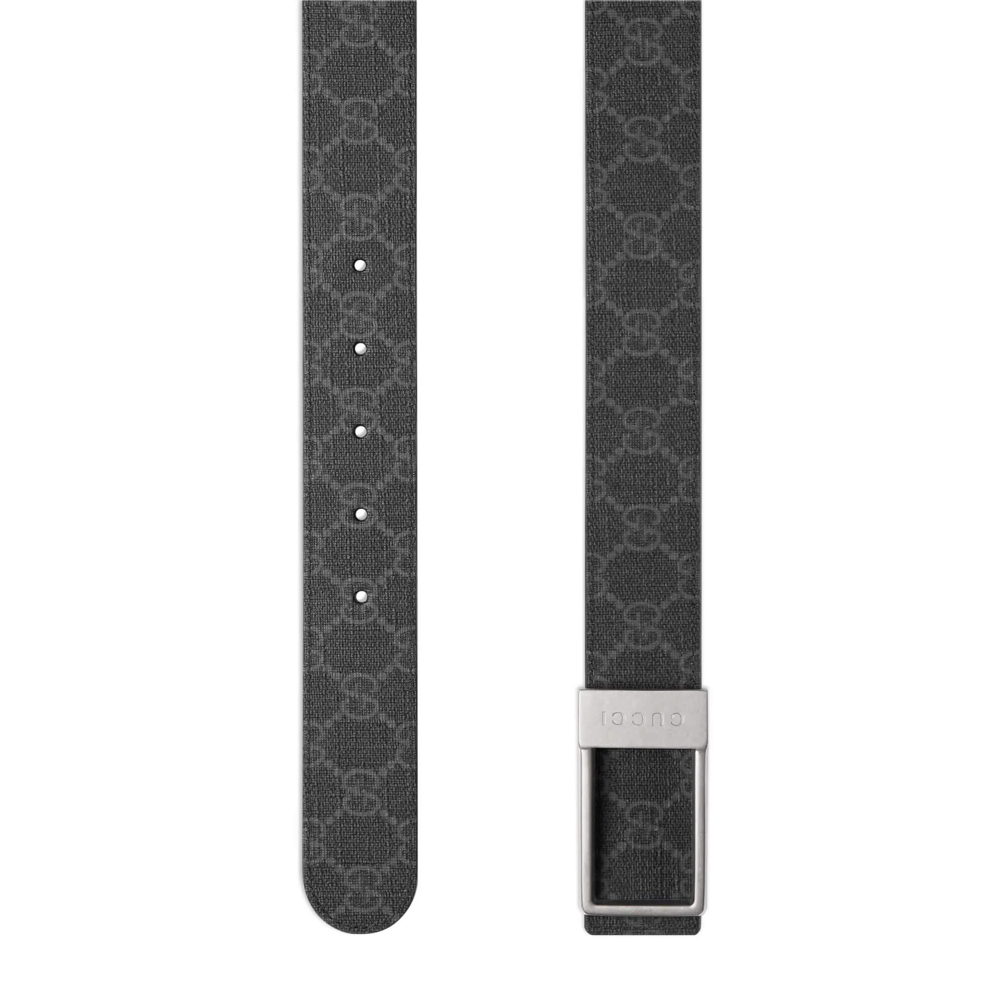 Gucci Reversible Belt With Rectangular Buckle