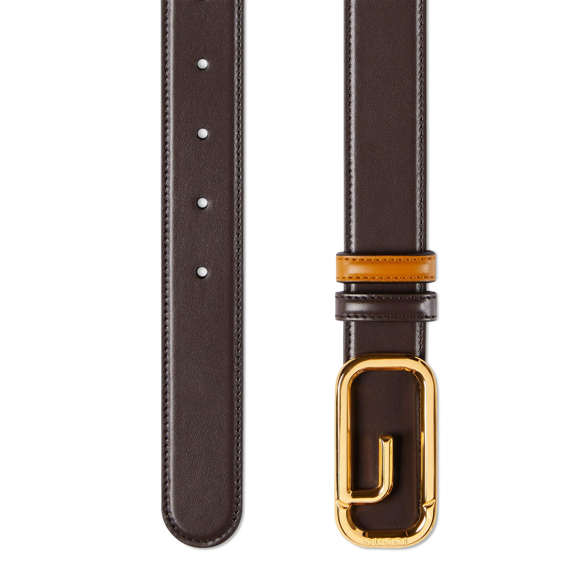 Gucci Reversible Belt With Square G Buckle