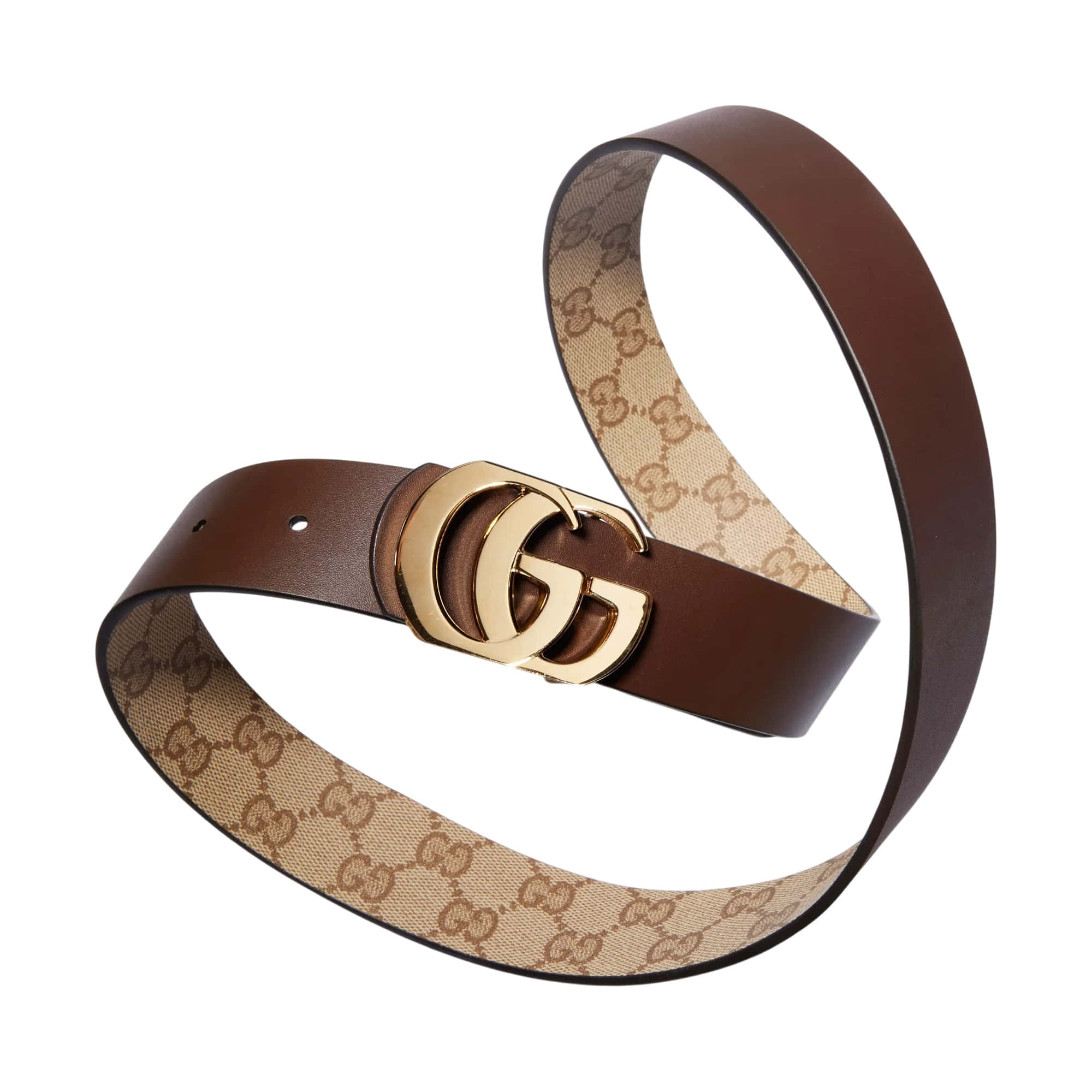 Gucci Reversible Cut GG Marmont Belt