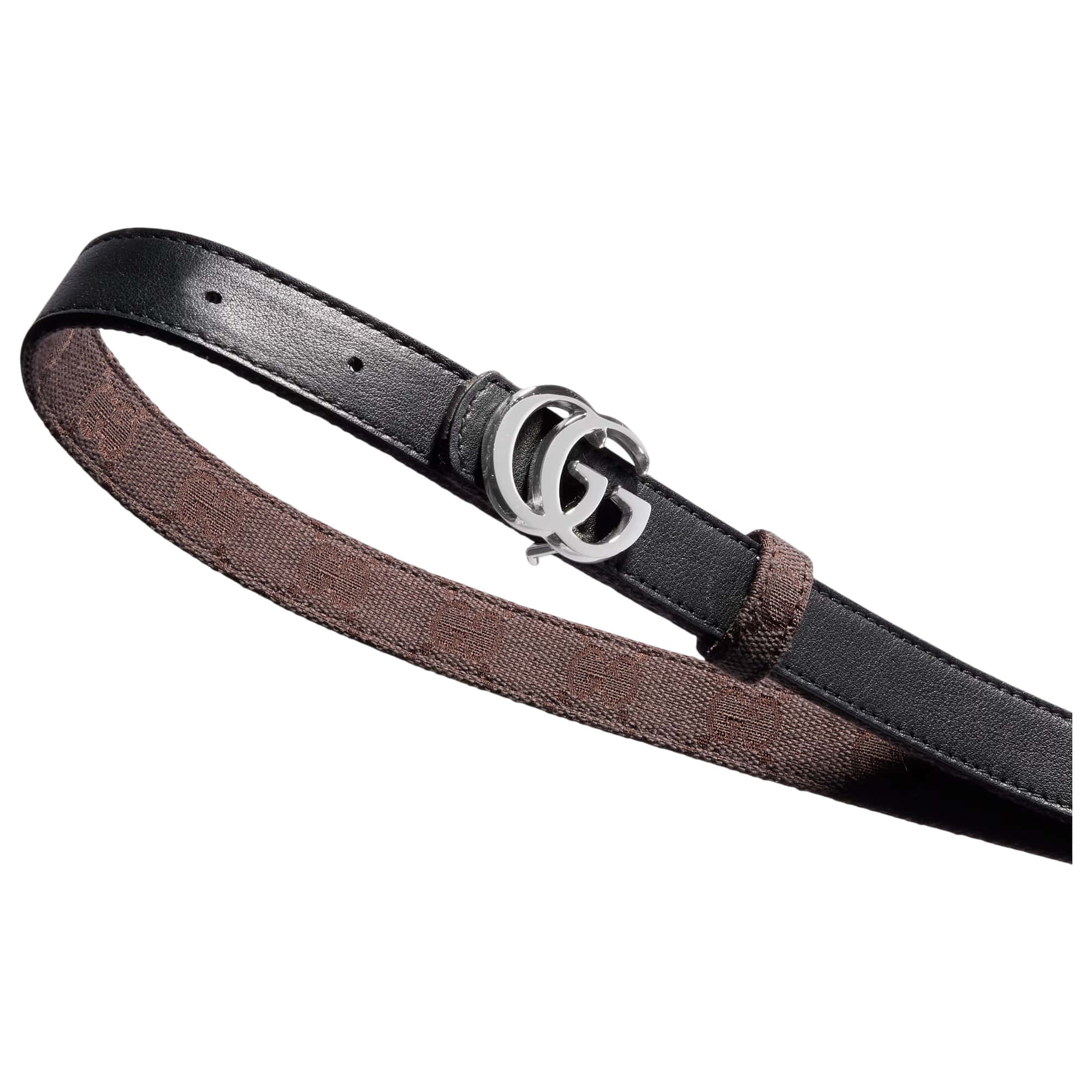 Gucci Reversible GG Marmont Thin Belt