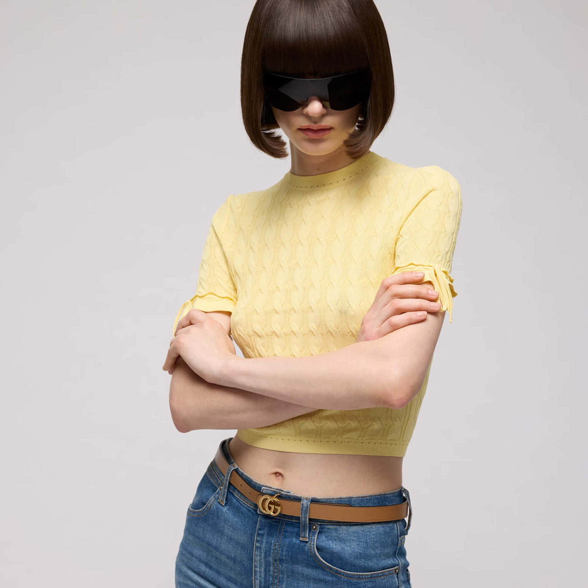 Gucci Reversible GG Marmont Thin Belt