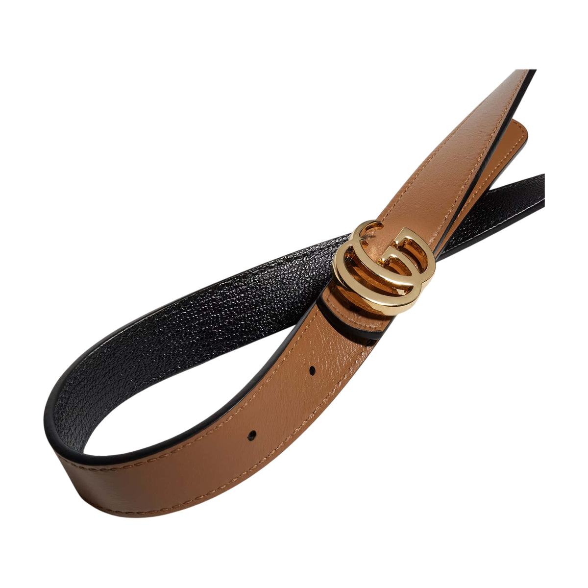 Gucci Reversible GG Marmont Thin Belt