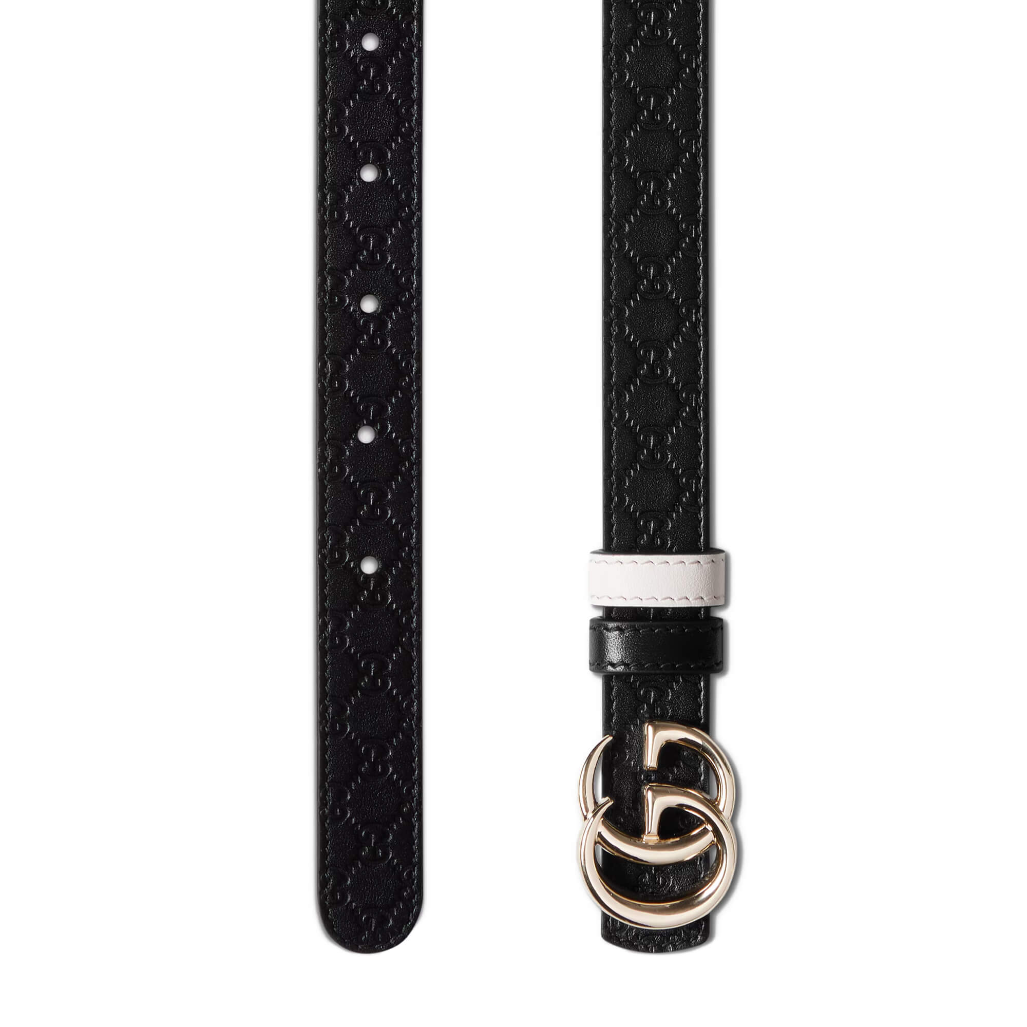 Gucci Reversible GG Marmont Thin Belt