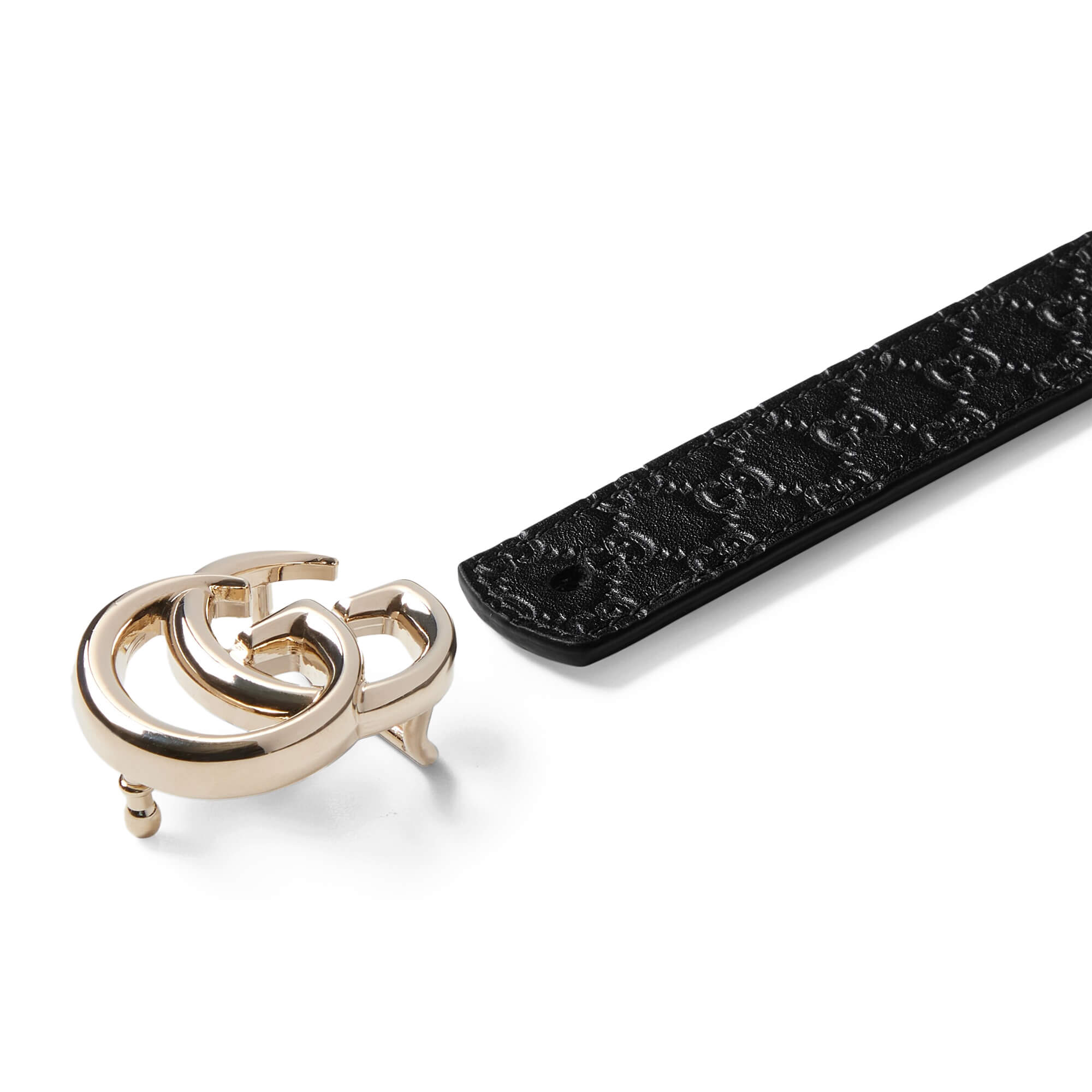 Gucci Reversible GG Marmont Thin Belt