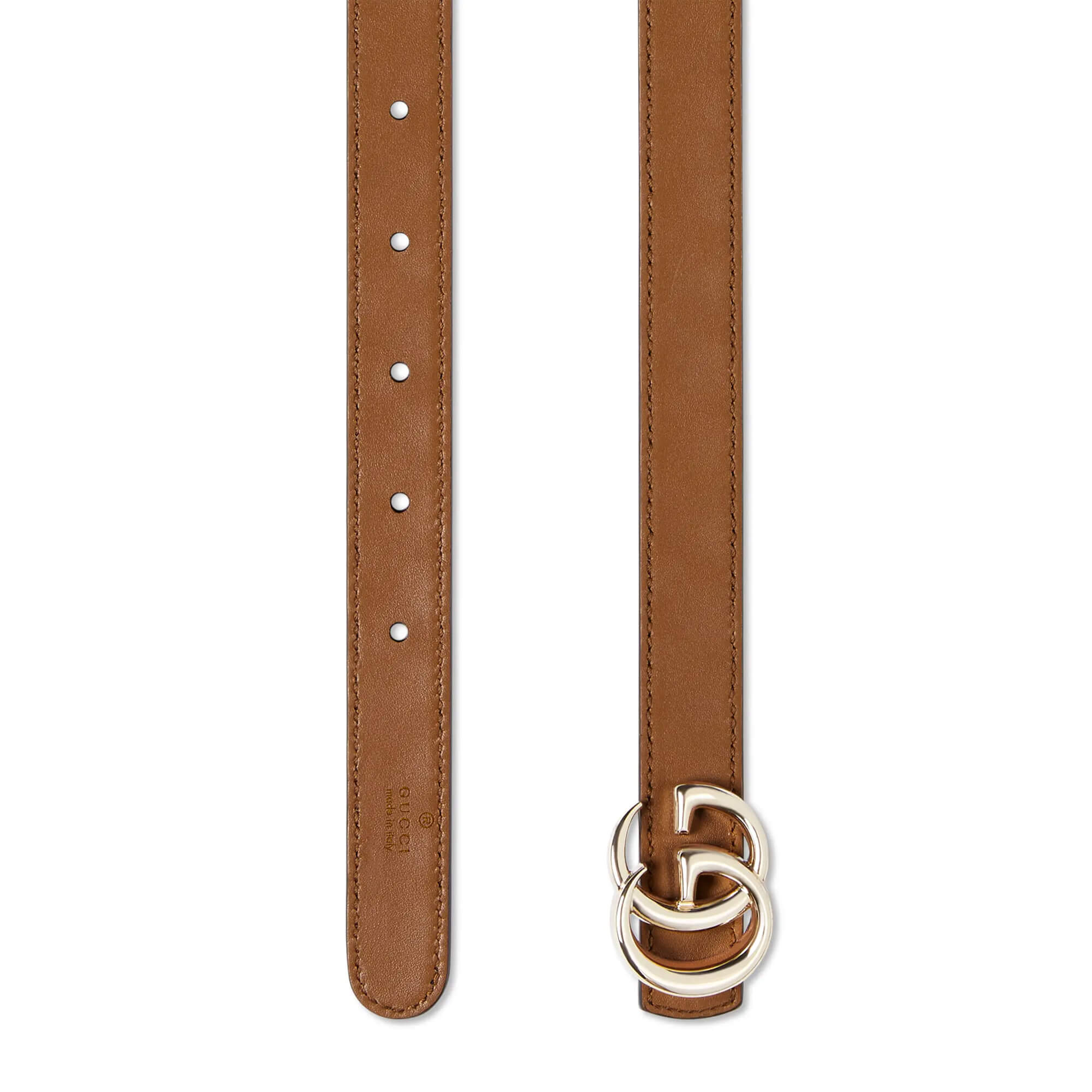 Gucci Reversible GG Marmont Thin Belt