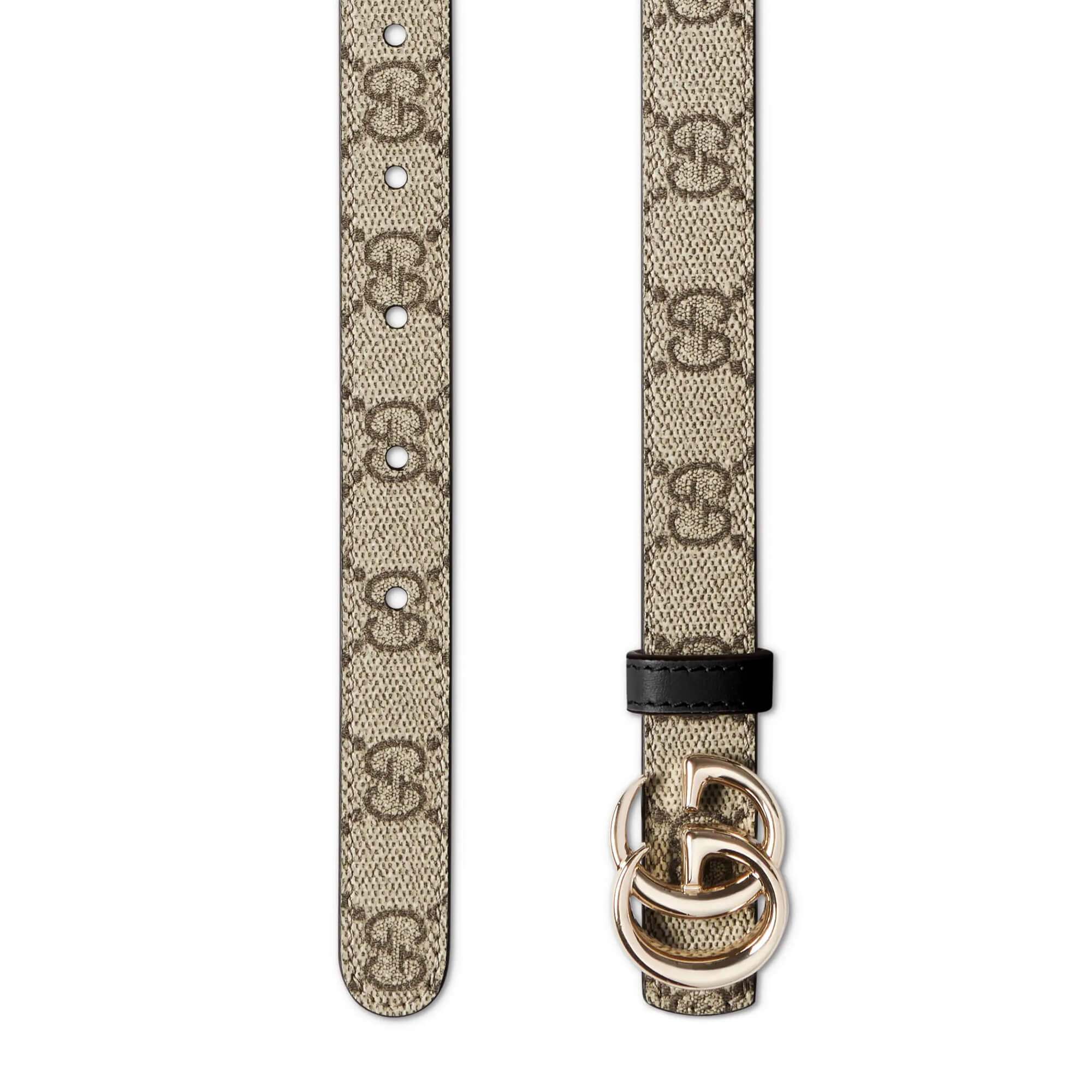 Gucci Reversible GG Marmont Thin Belt
