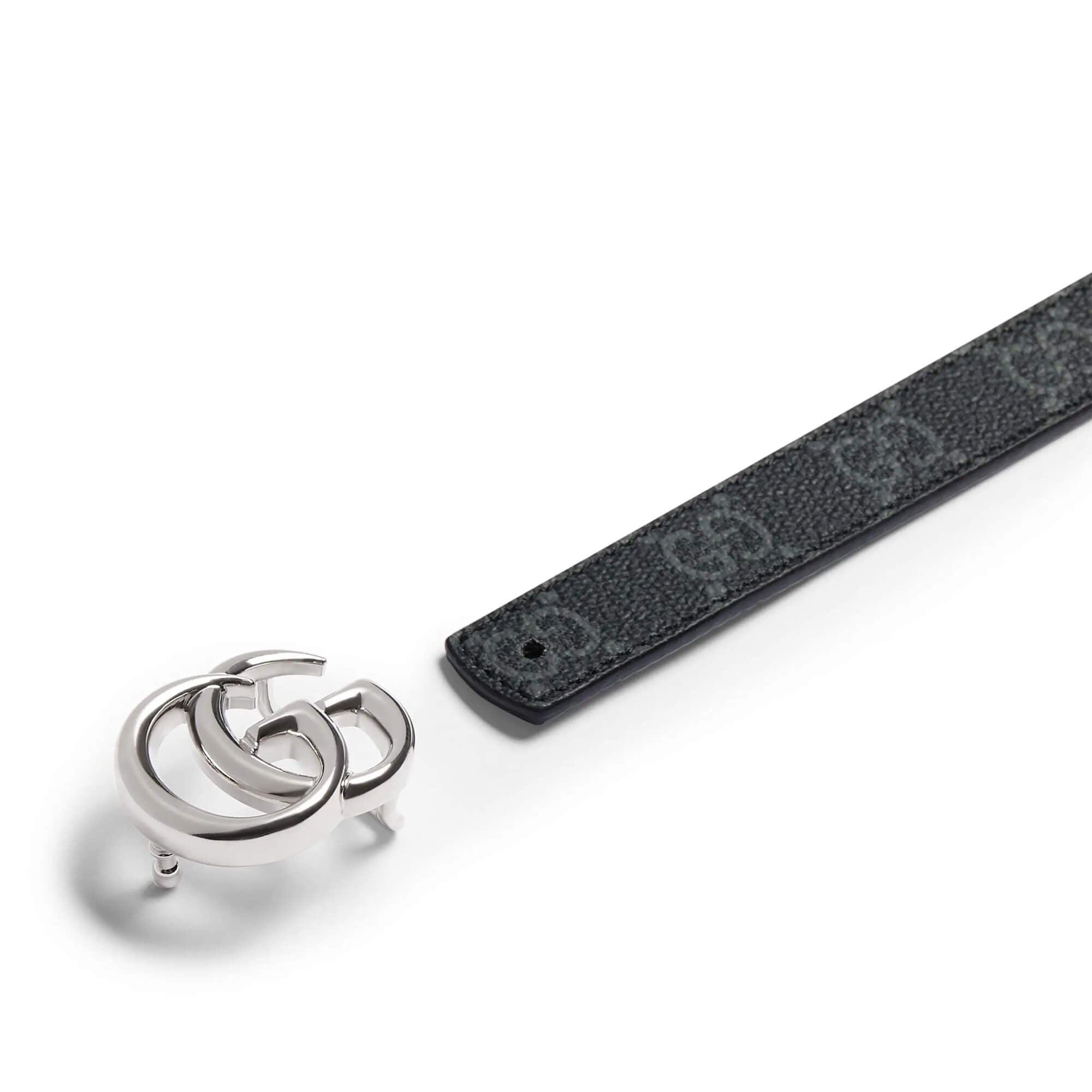 Gucci Reversible GG Marmont Thin Belt